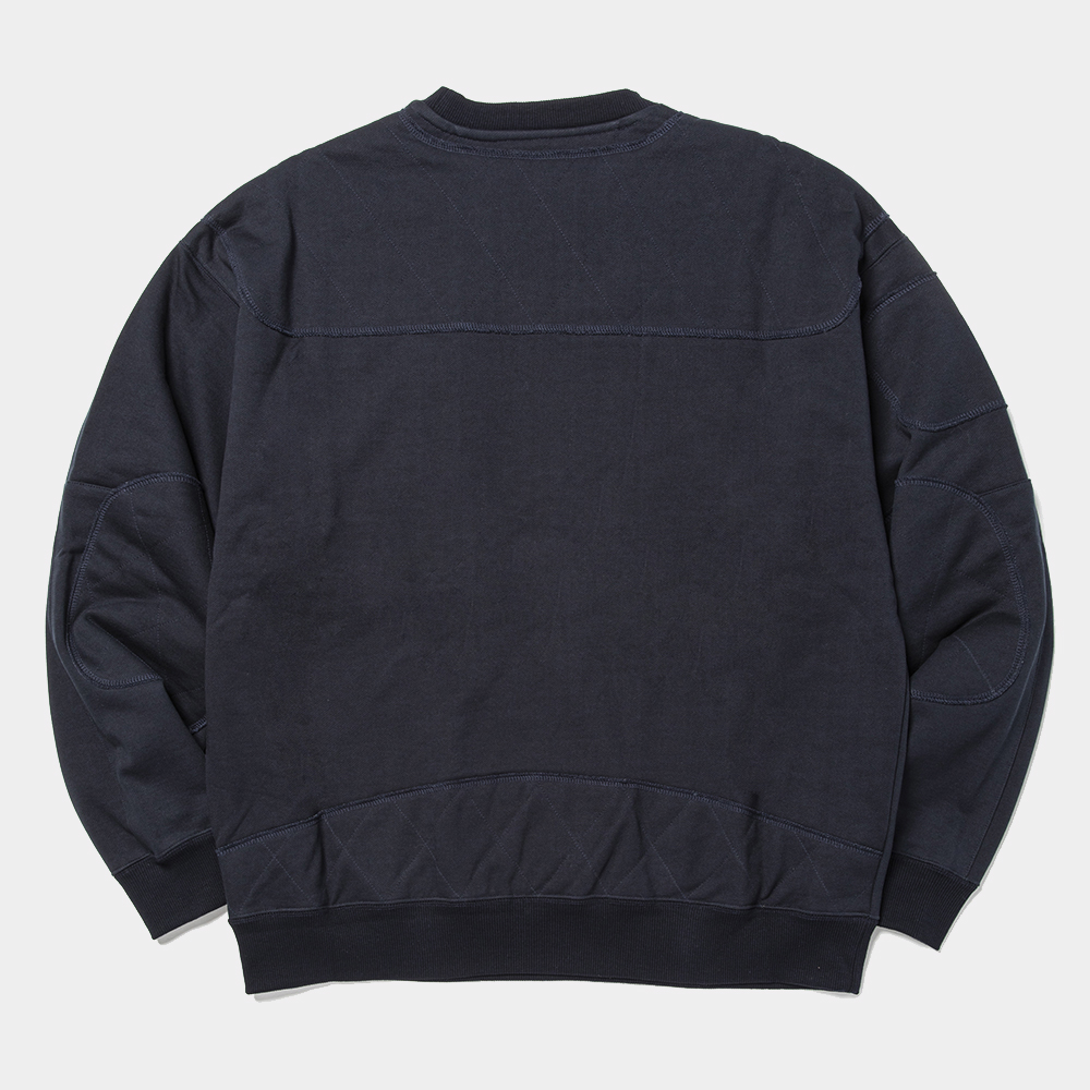 Crisp Pad Sweatshirt/Navy