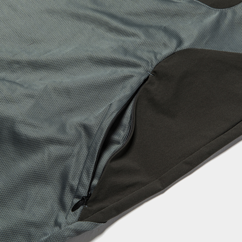 Ice Touch Half Zip SH/Charcoal
