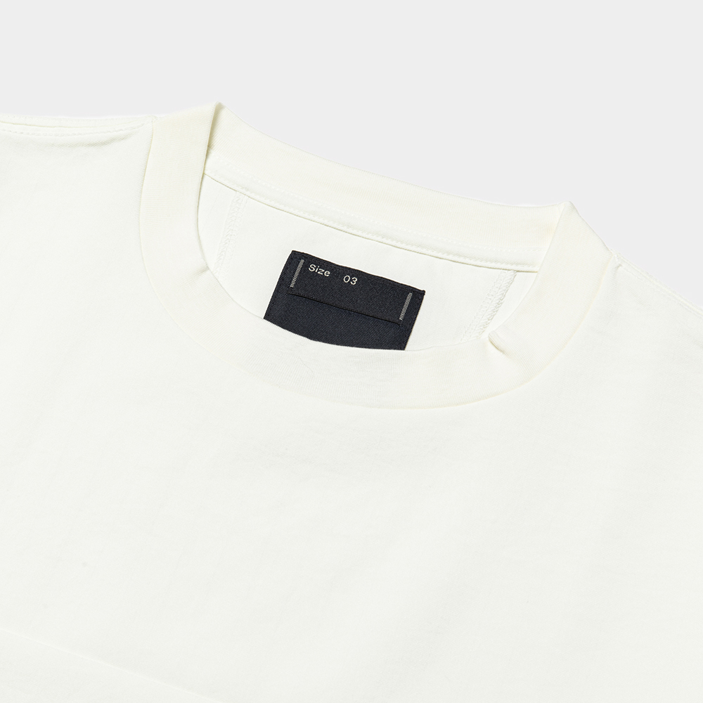 Packable Pocket Tee/Off White
