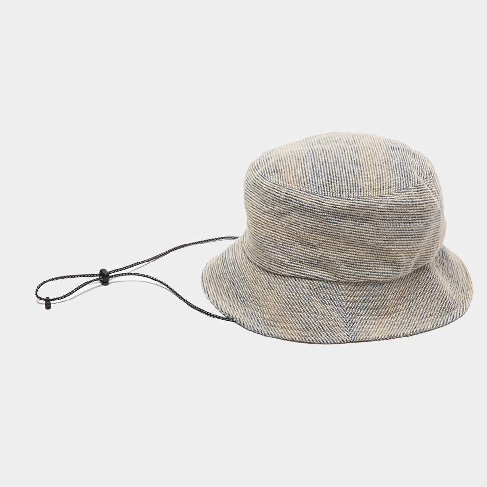 Hombre Sashiko Stitch Adjustable Hat/Sunset