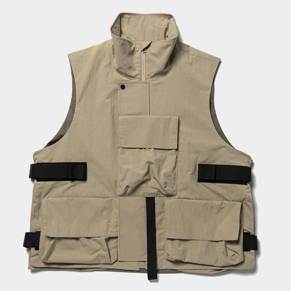 Nylon Body Armor Vest/Beige