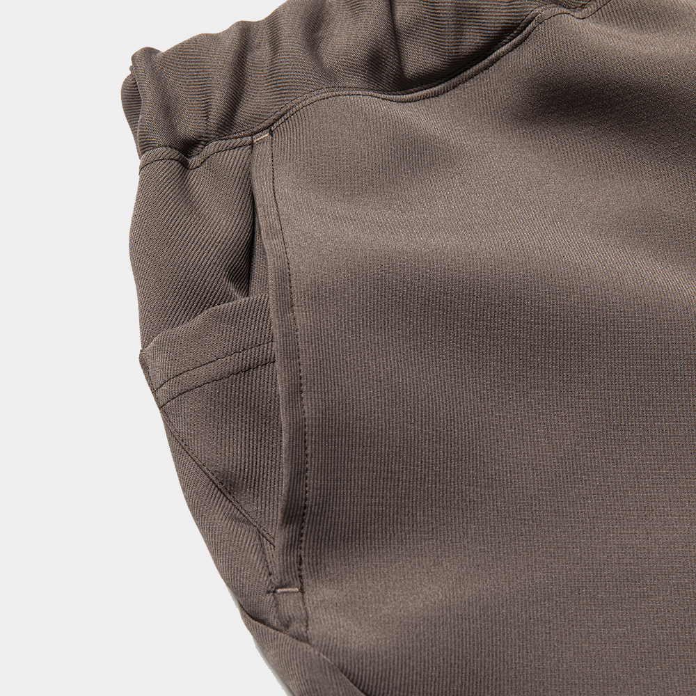 Triple Cloth Easy Trouser/D.Brown