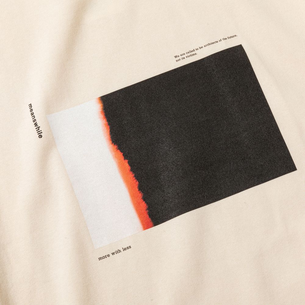 Abstract Photograph Tee/Natural