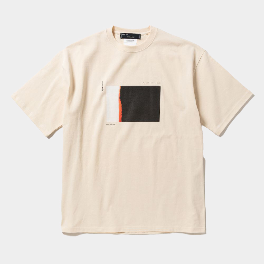 Abstract Photograph Tee/Natural