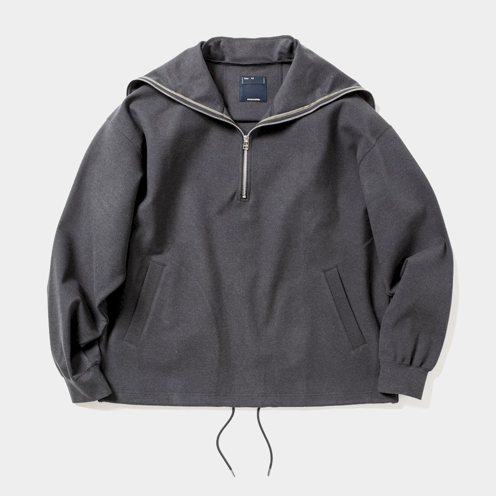 Comfort Dress Zip Hoodie/Charcoal