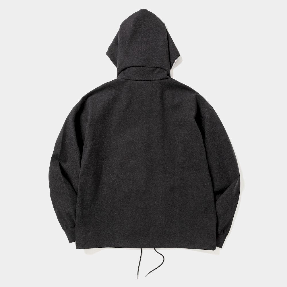 Comfort Dress Zip Hoodie/Off Black