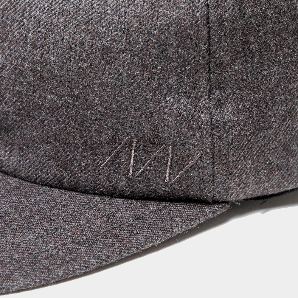 Wool 6Panel Cap/Charcoal