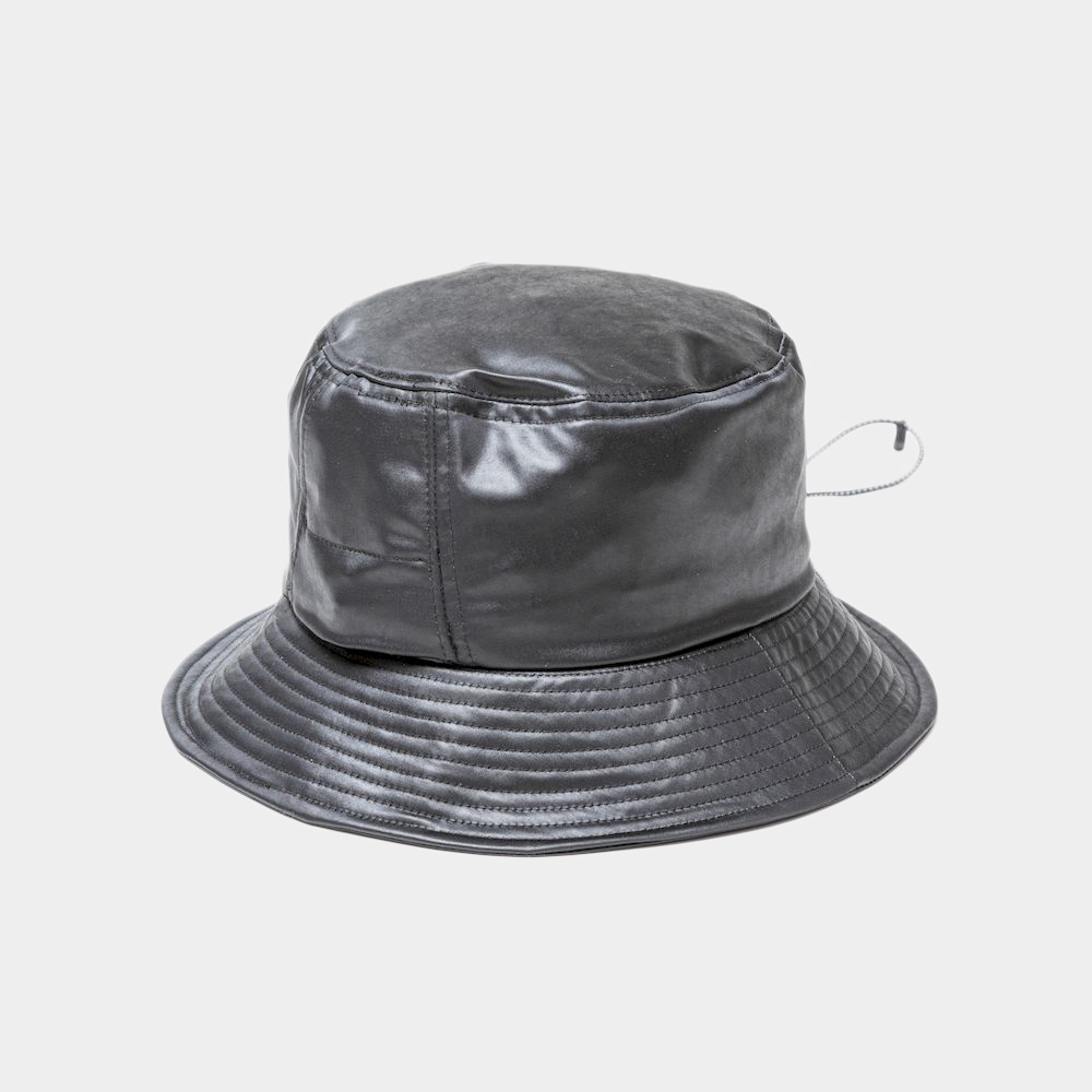 Dress Satin Adjustable Hat/Off Black