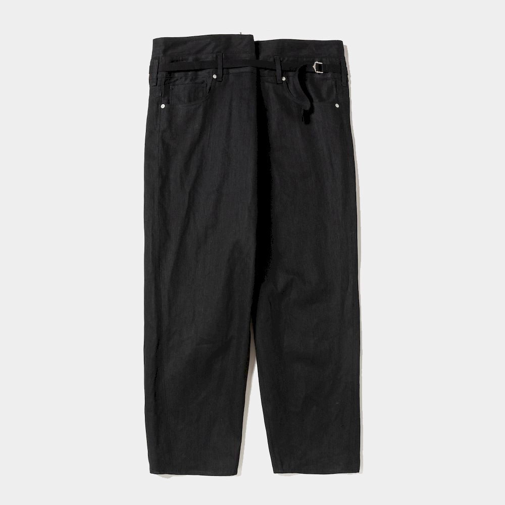 Raw Denim Wrap PT/Off Black