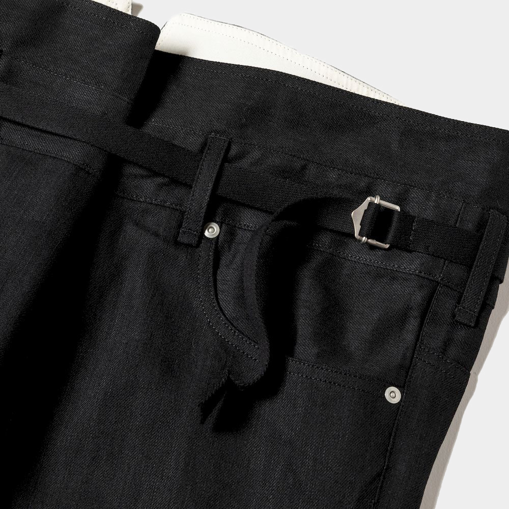 Raw Denim Wrap PT/Off Black