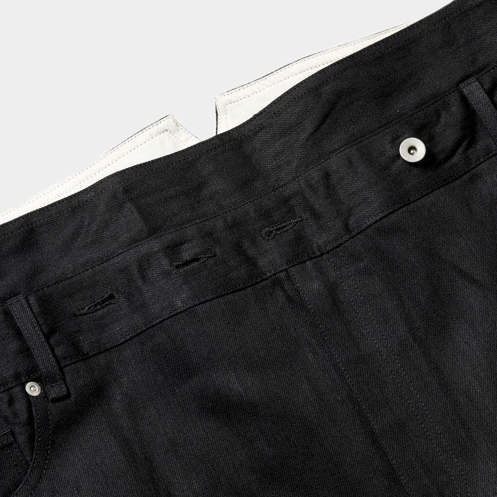 Raw Denim Wrap PT/Off Black