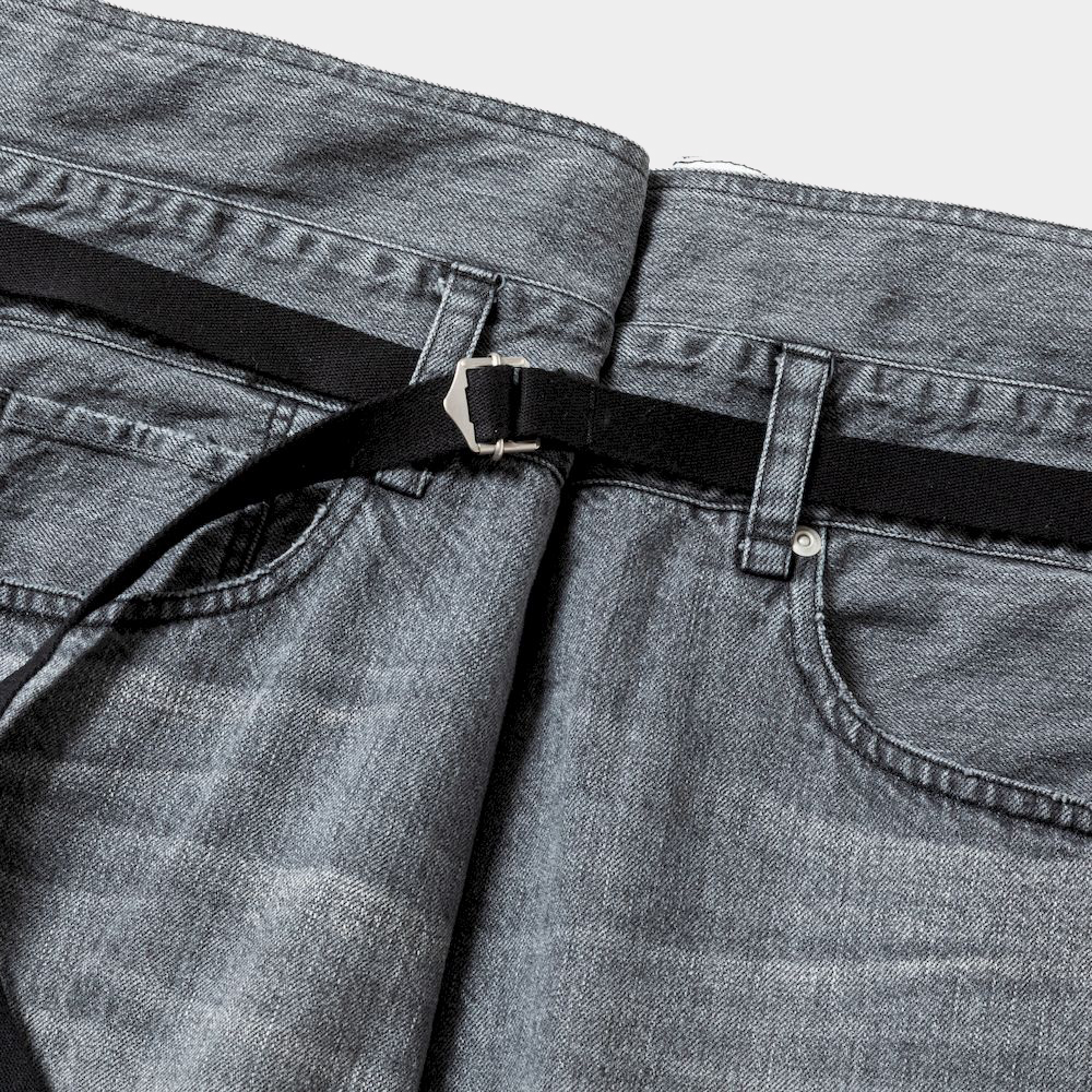 Fade Denim Wrap PT/Off Black