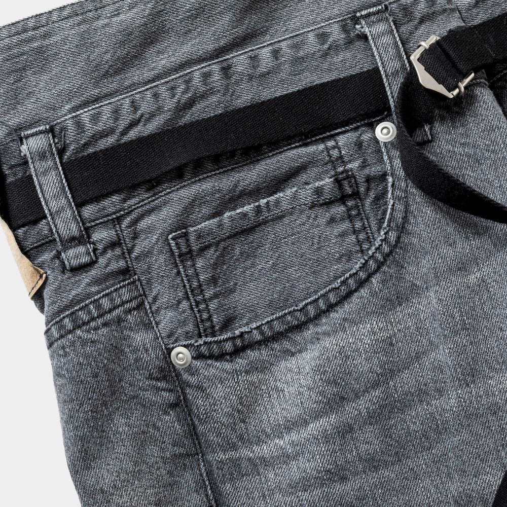 Fade Denim Wrap PT/Off Black