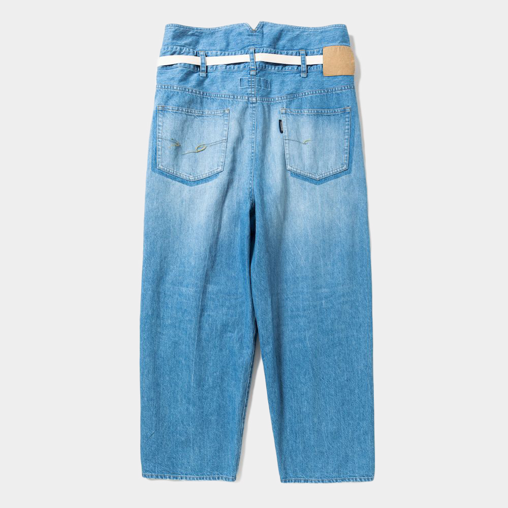 Fade Denim Wrap PT/Indigo