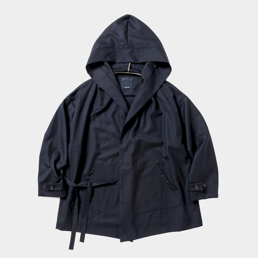 Double-Breasted Mexican Parka/Navy