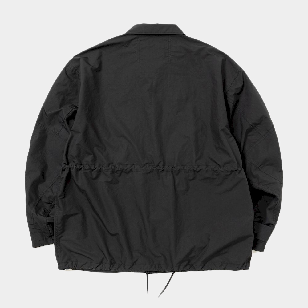 Paper Touch Feather Blouson/Off Black