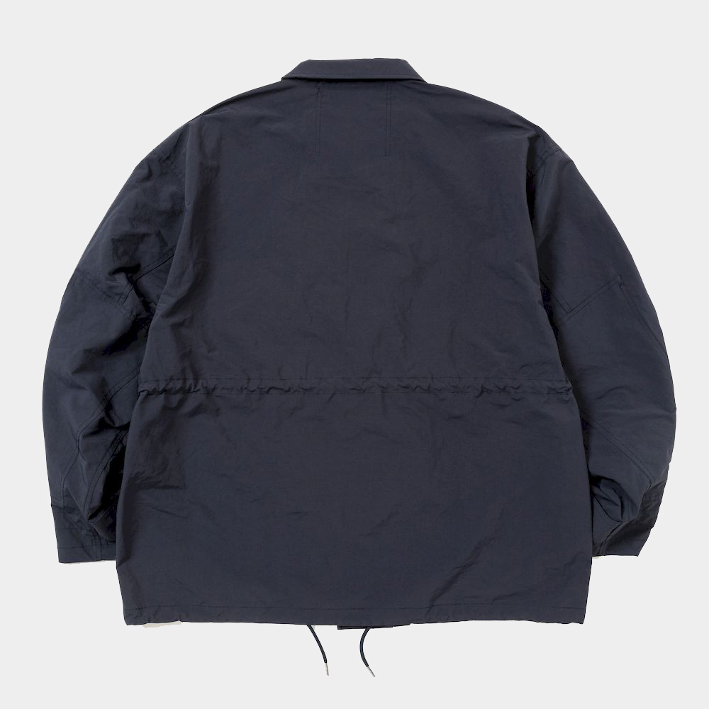 Paper Touch Feather Blouson/Navy