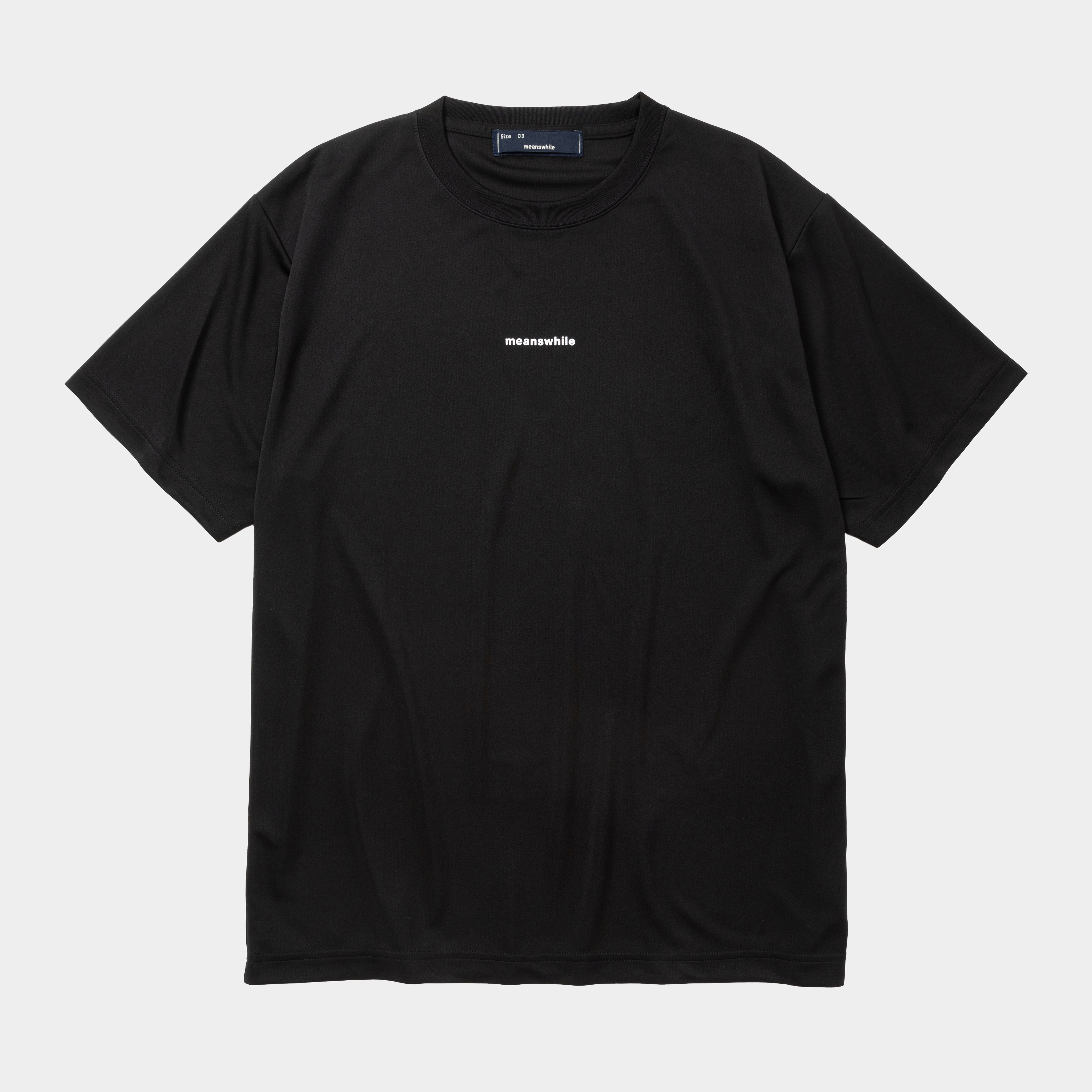 Military Roll Dry Tee/Off Black