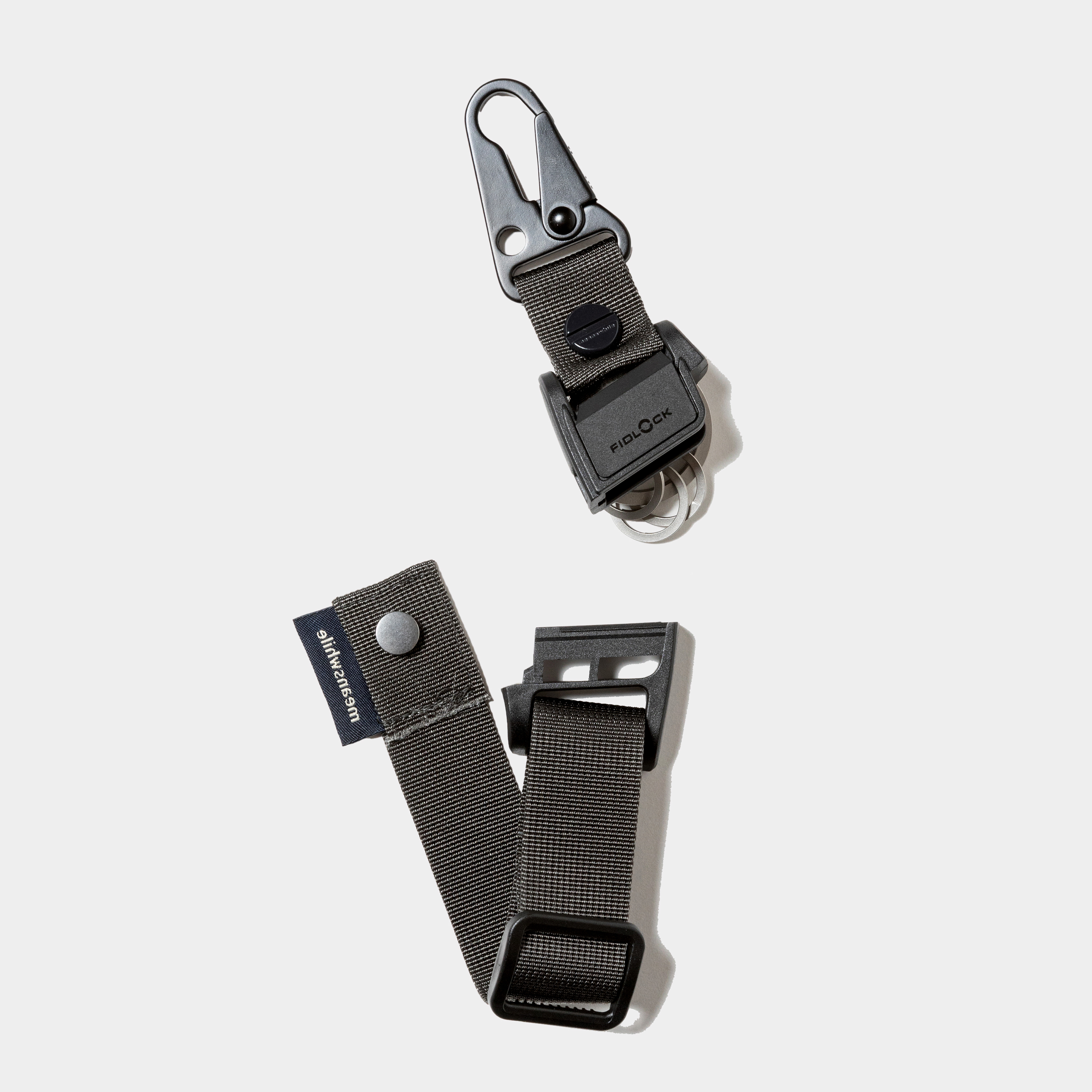 Utility Key Ring/Graphite