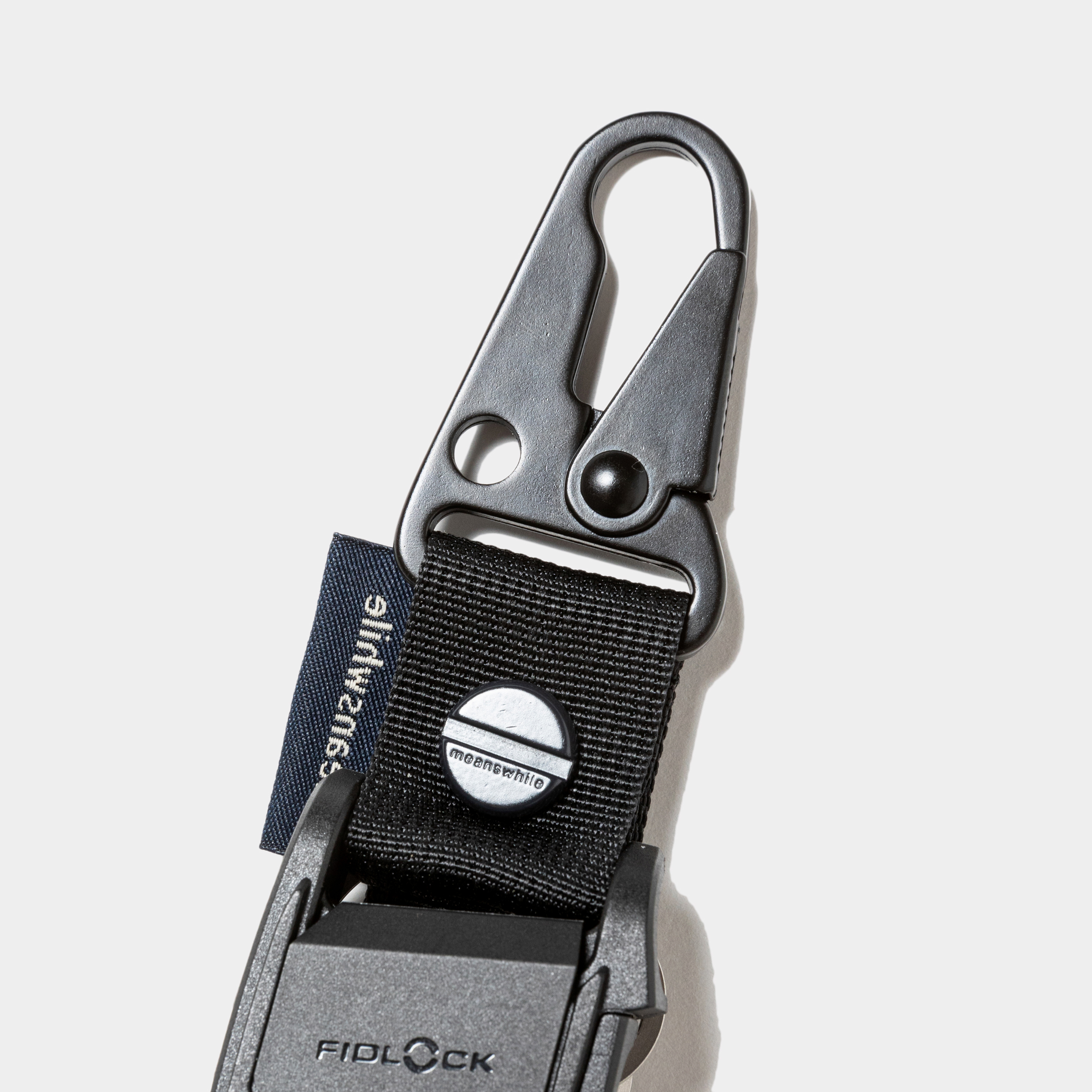 Utility Key Ring/Off Black