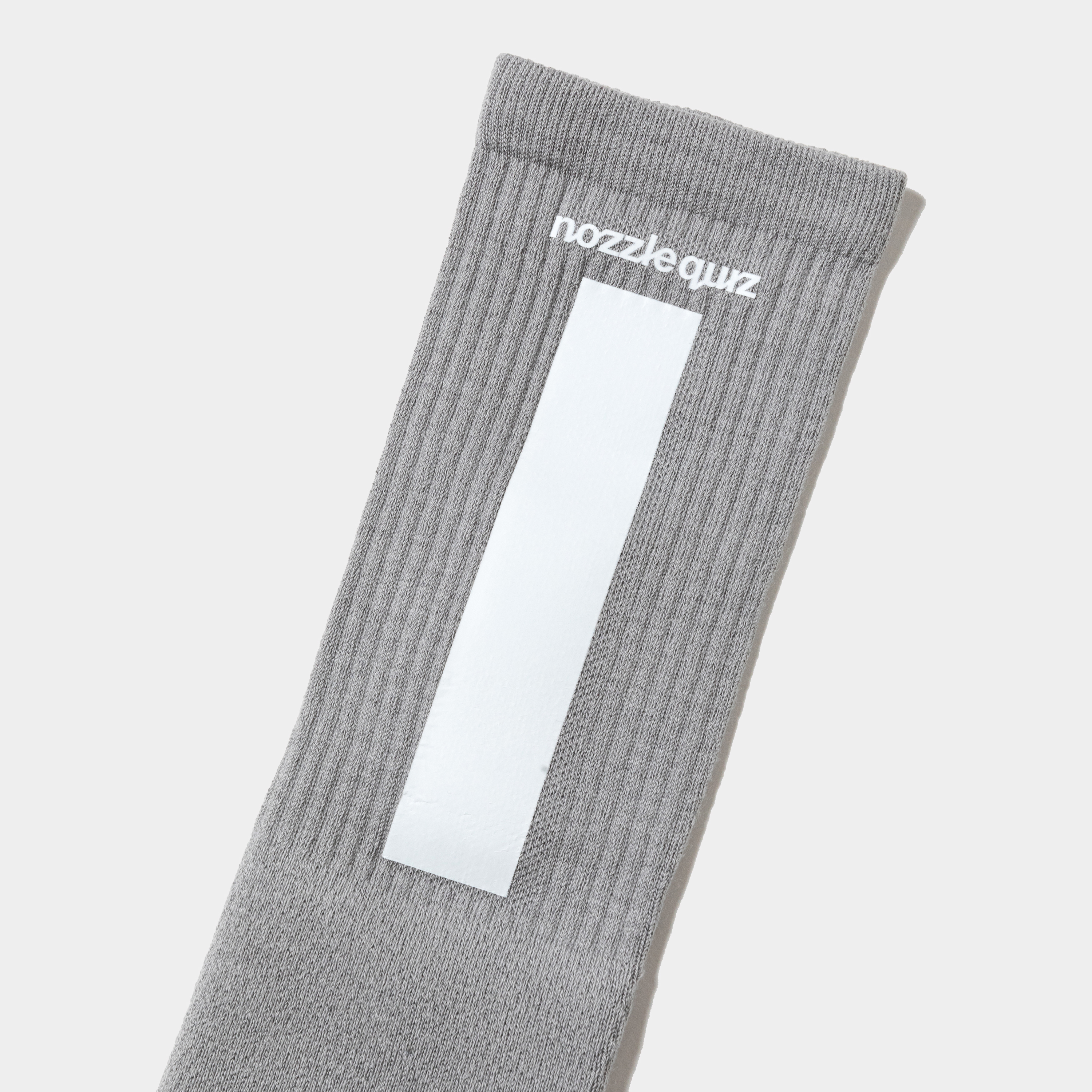 “Tabi” Tube Socks/Light Grey