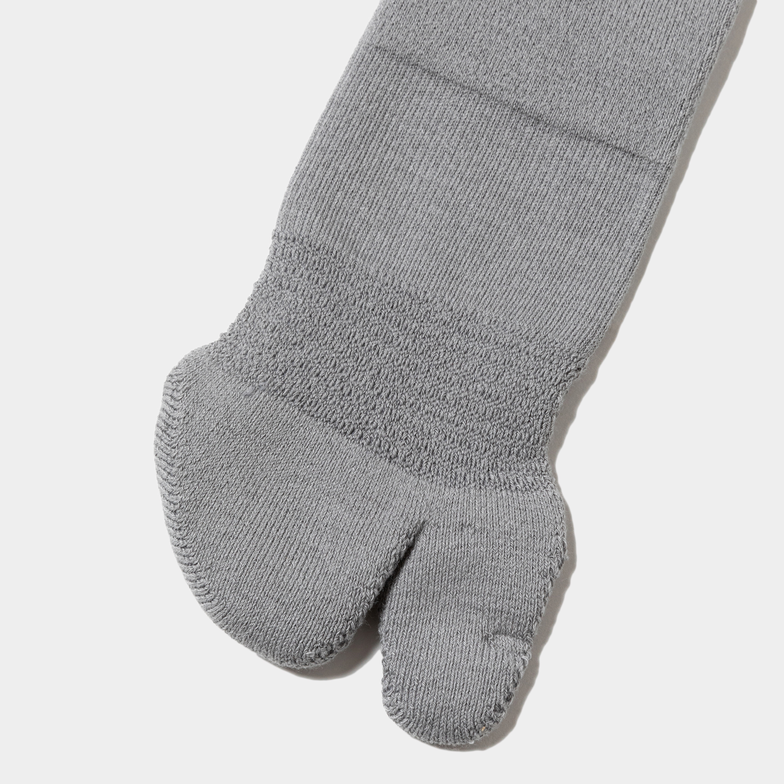 “Tabi” Tube Socks/Light Grey