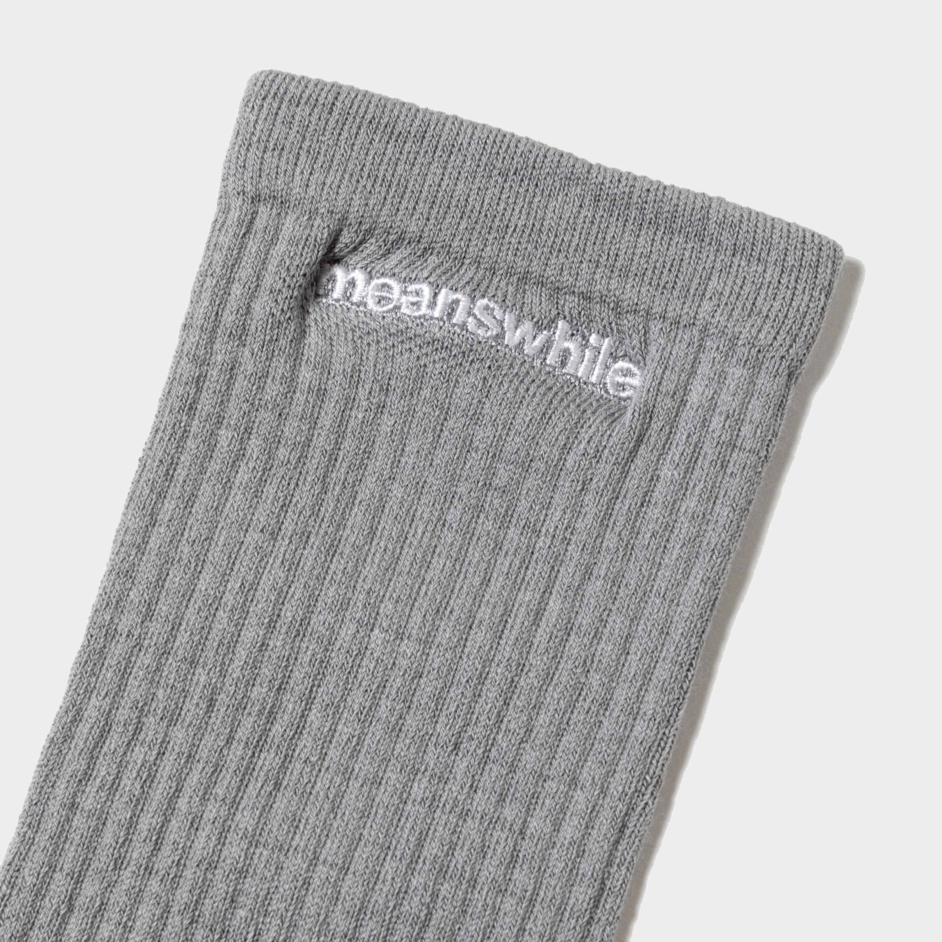 “Tabi” Tube Socks/Light Grey