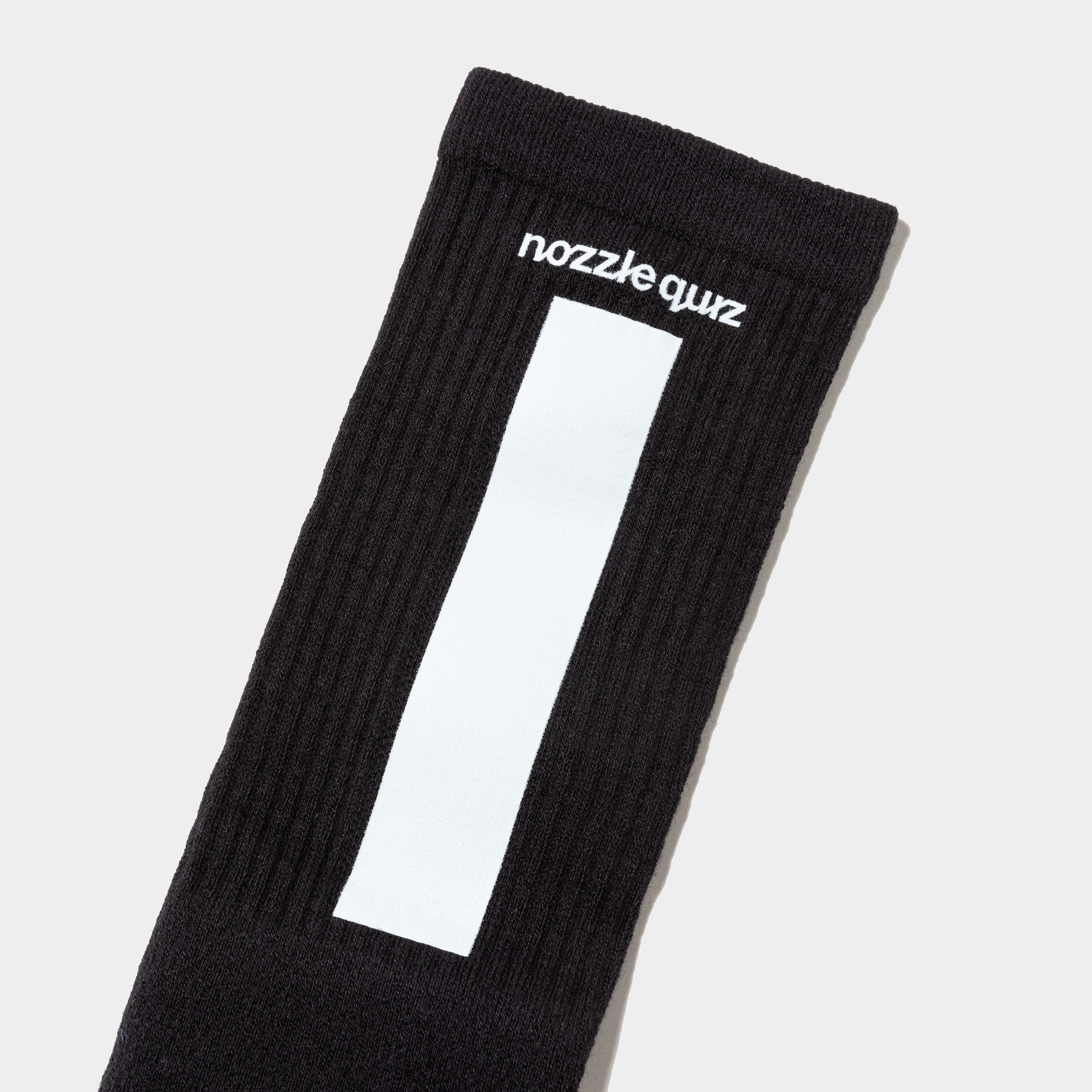 “Tabi” Tube Socks/Off Black