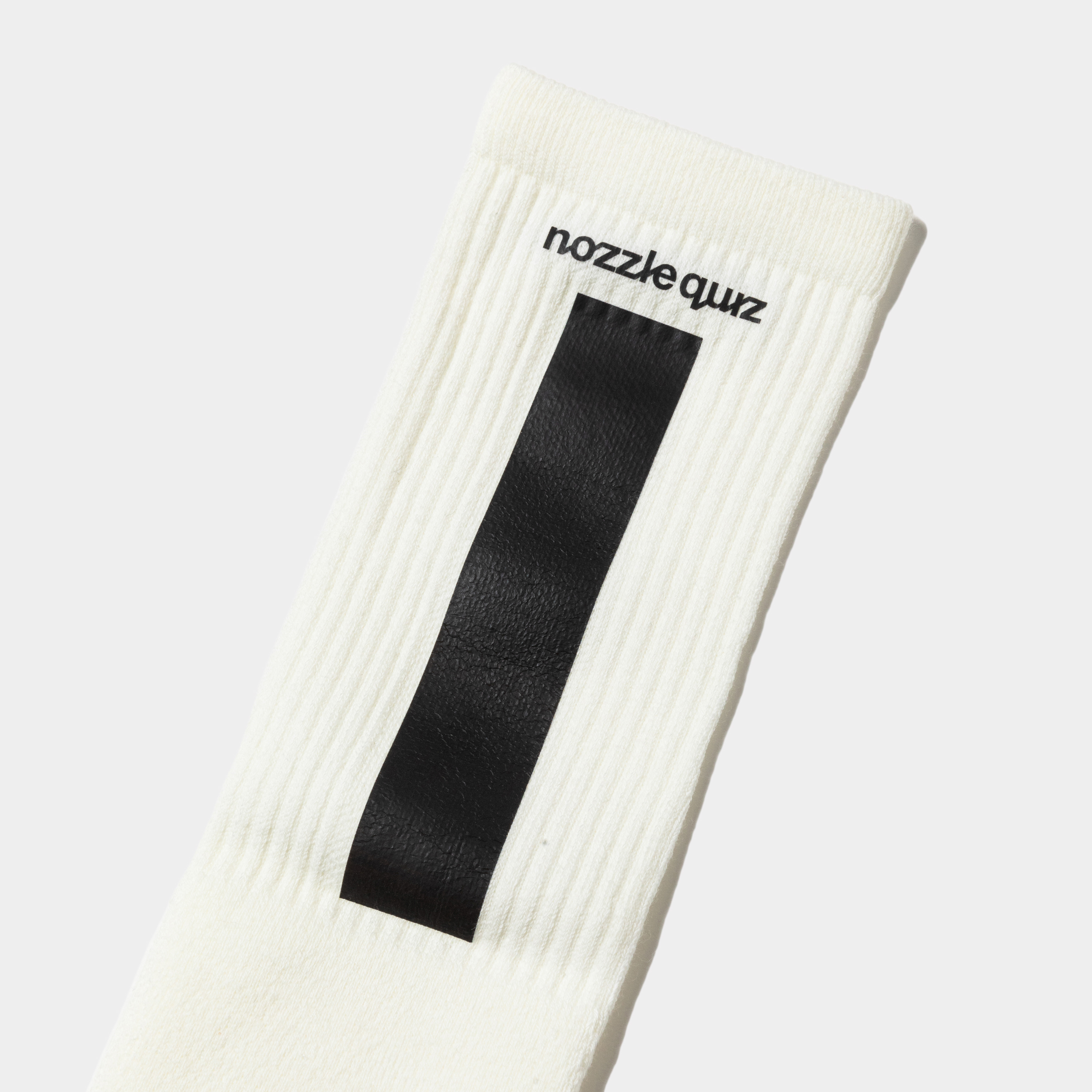 “Tabi” Tube Socks/Raw White