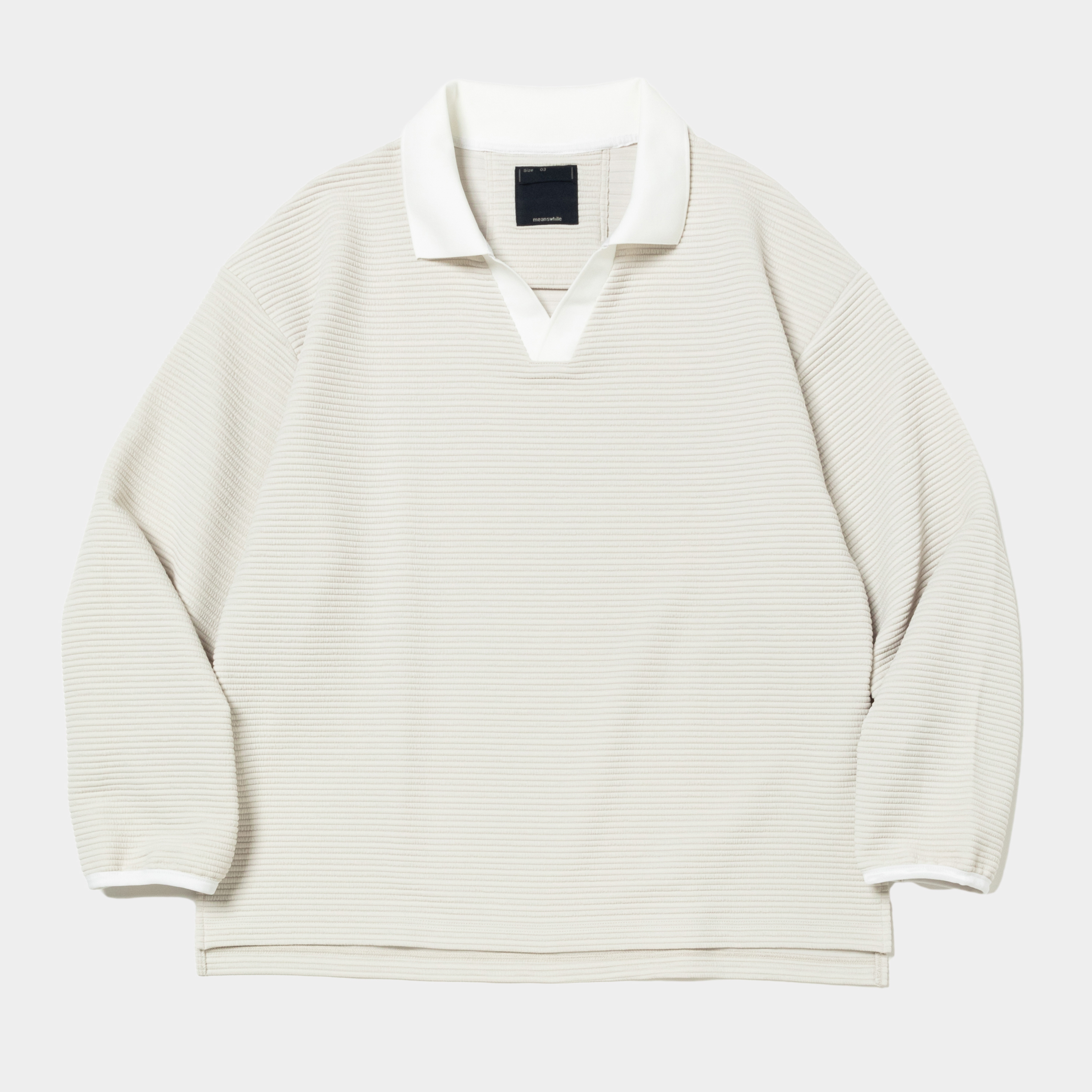 Uneven Anonymous L/S Game SH/Bone