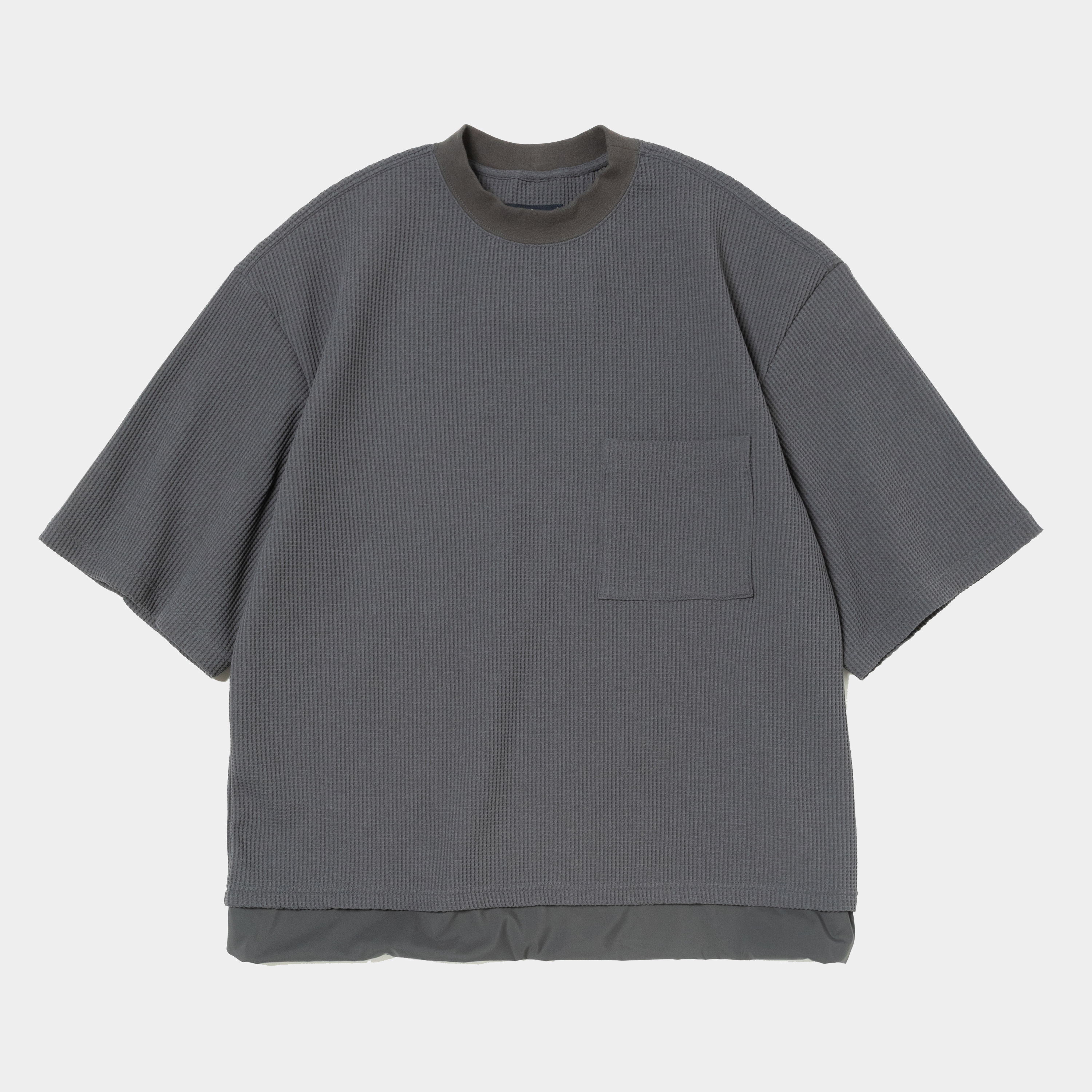 SOLOTEX Waffle S/S Tee/Graphite