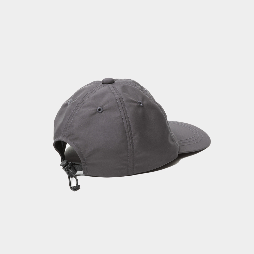 Polyester Twill 6Panel Cap/Charcoal