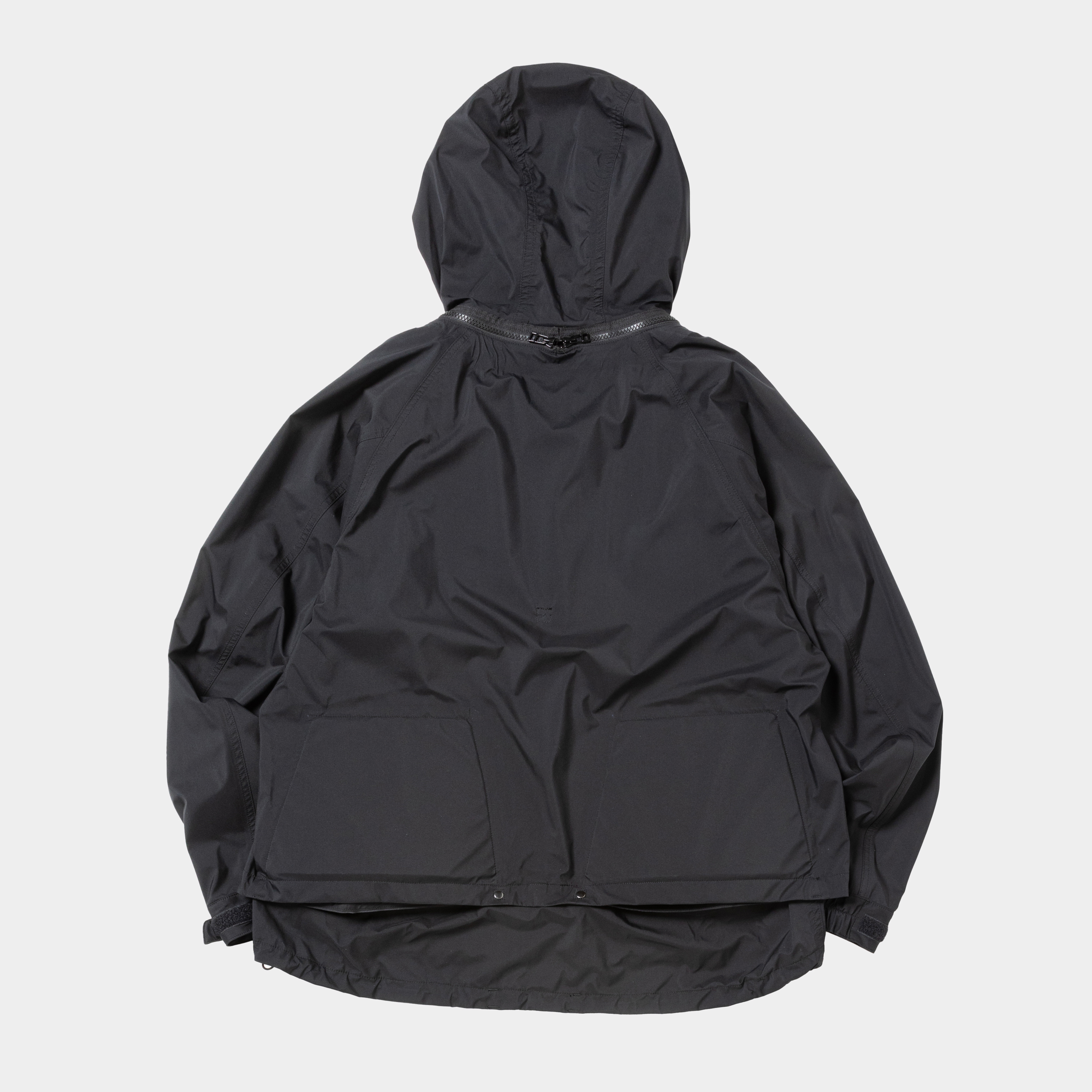 Air Circulation System Rain Jacket/Off Black