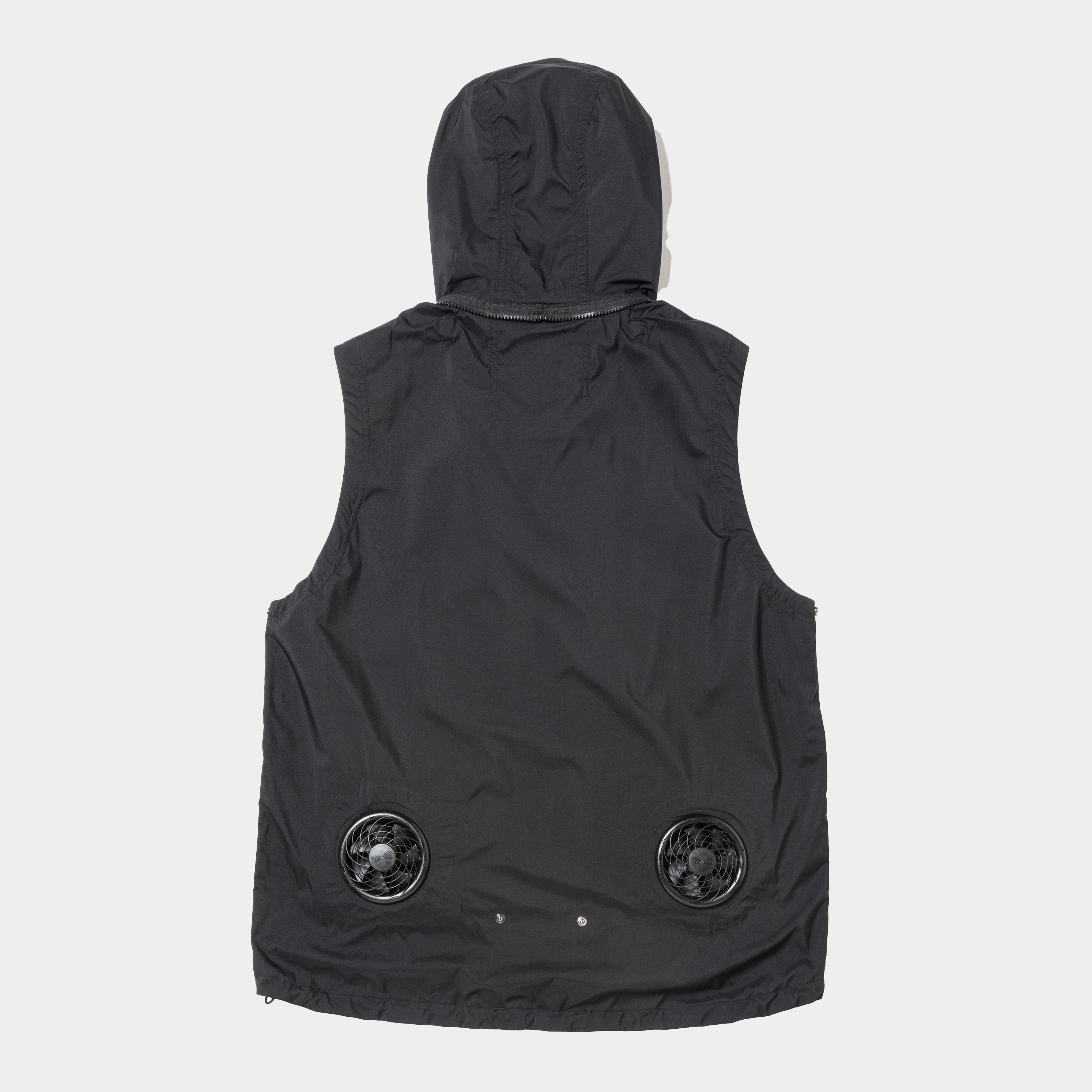 Air Circulation System Rain Jacket/Off Black