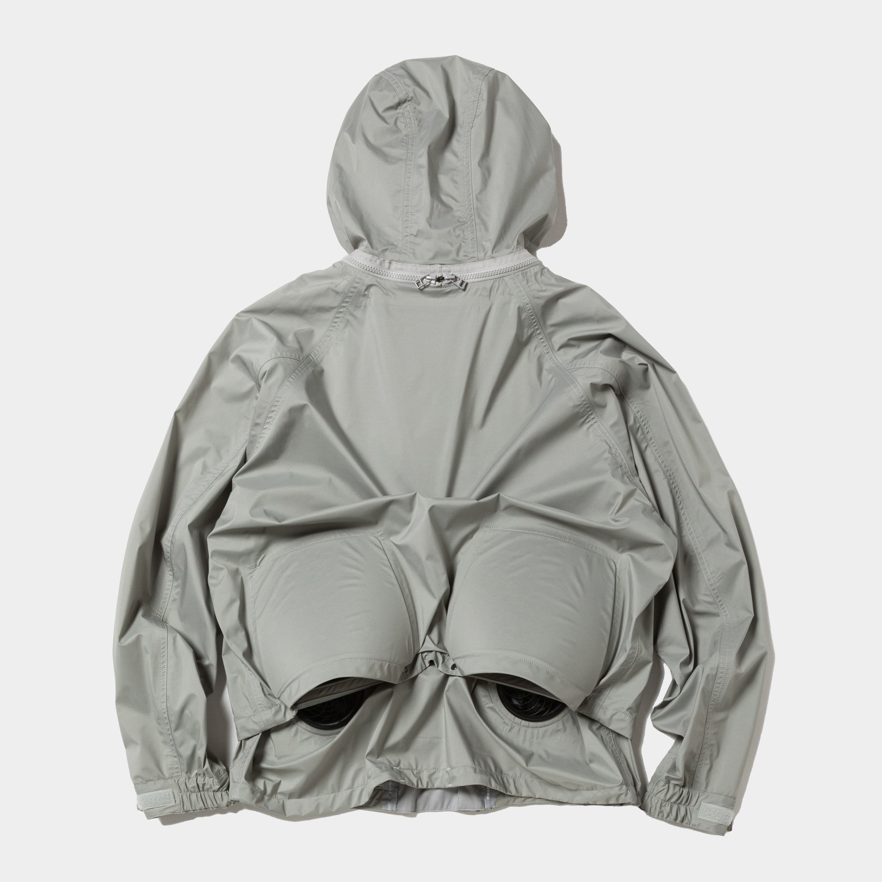 Air Circulation System Rain Jacket/Moon