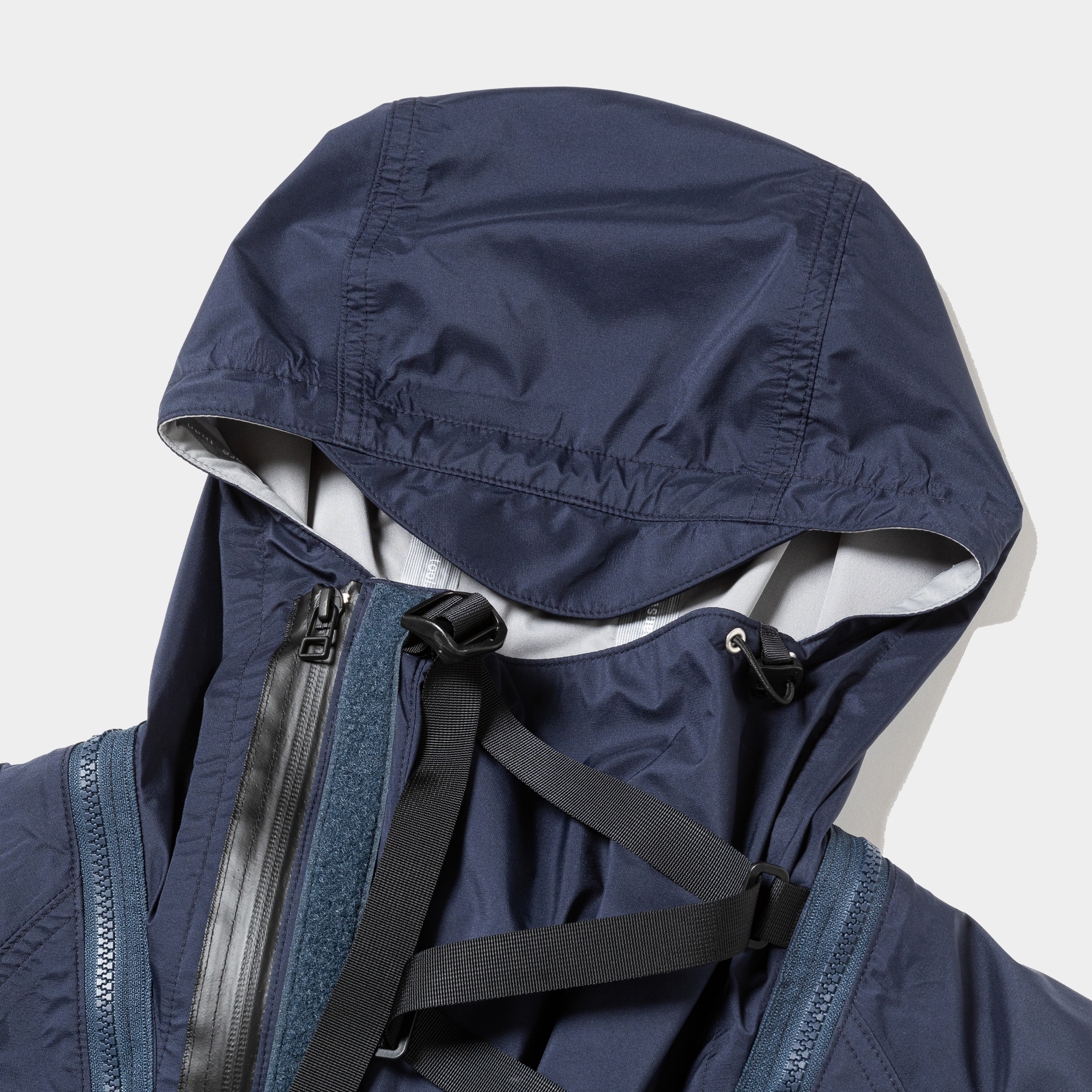 Air Circulation System Rain Jacket/Ink Blue