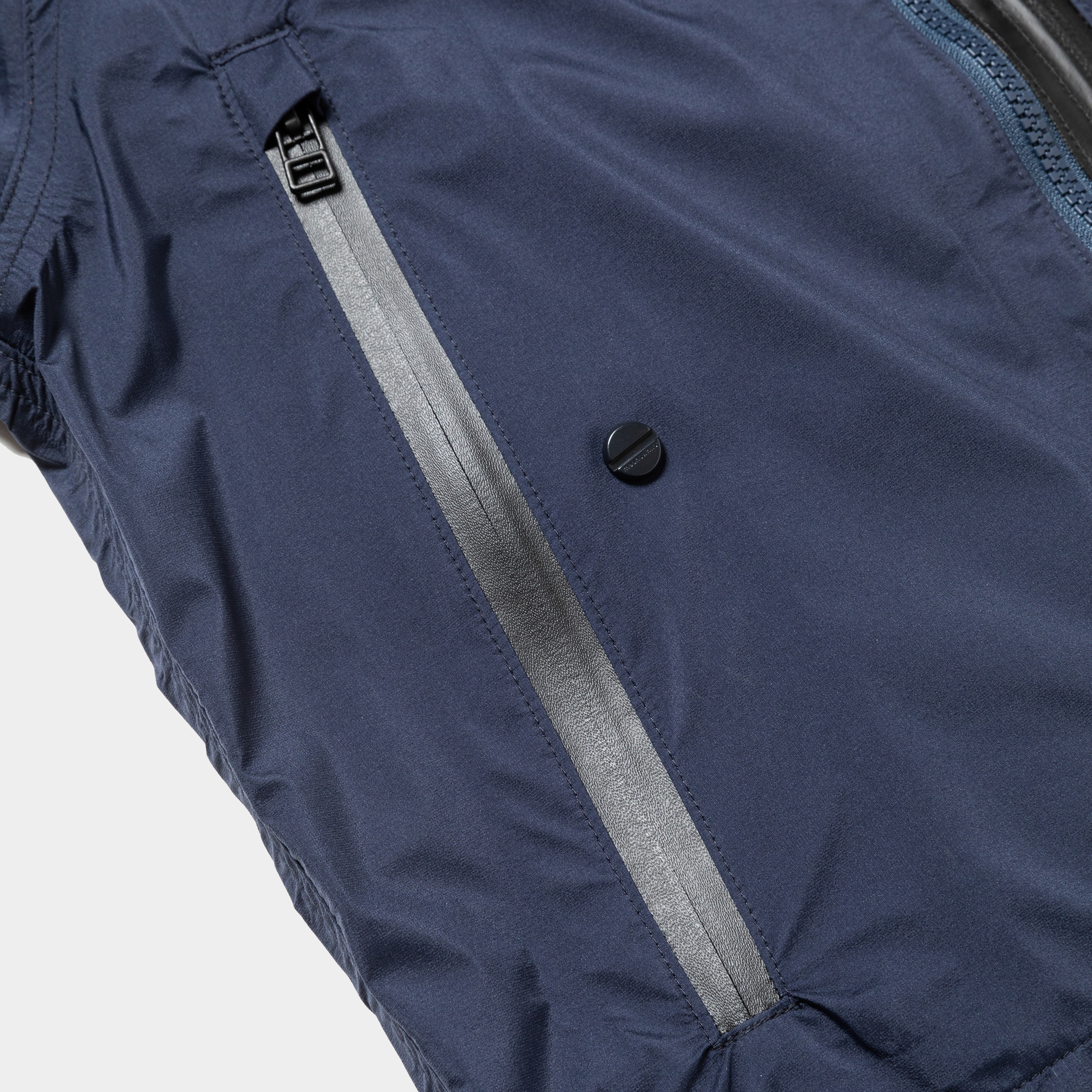 Air Circulation System Rain Jacket/Ink Blue