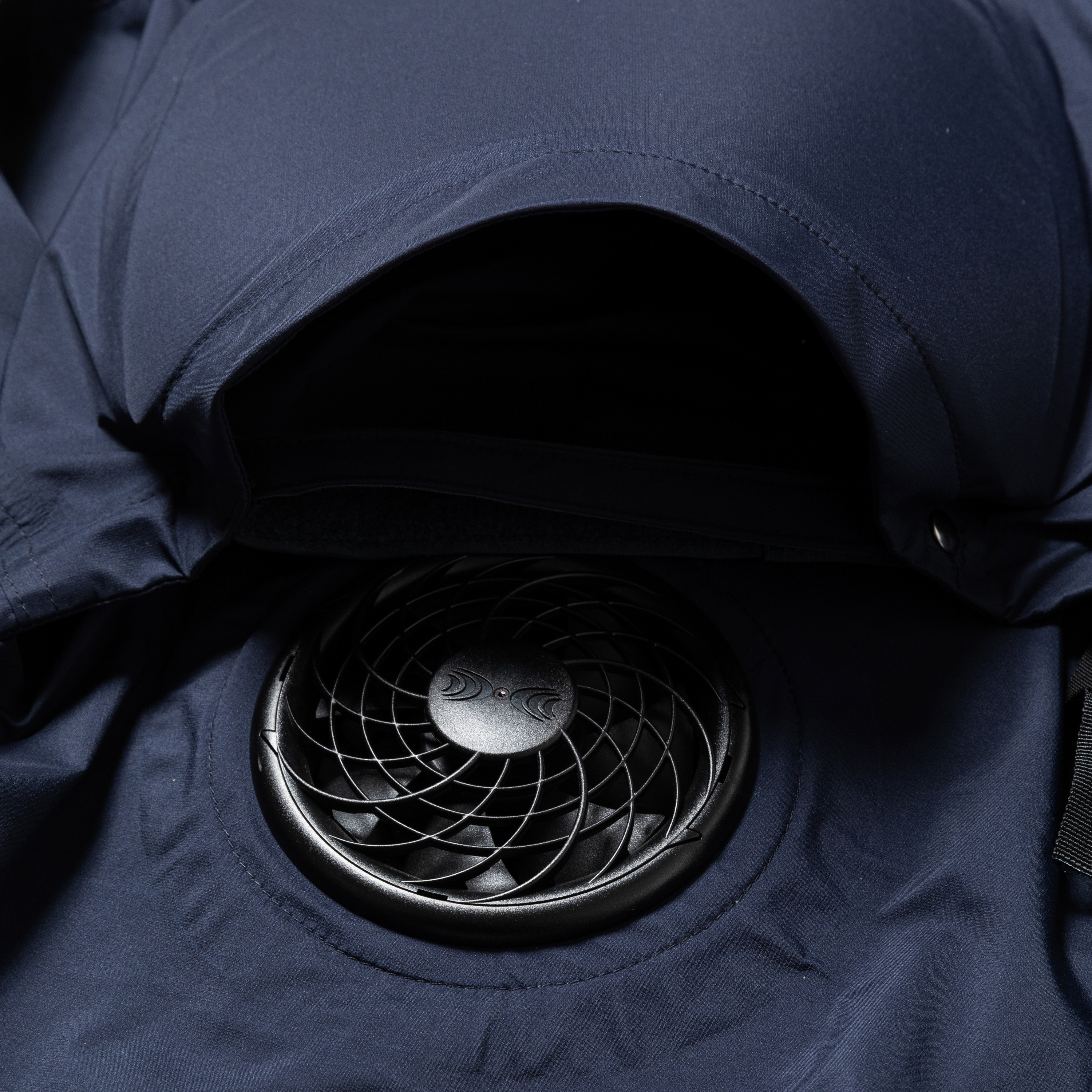 Air Circulation System Rain Jacket/Ink Blue