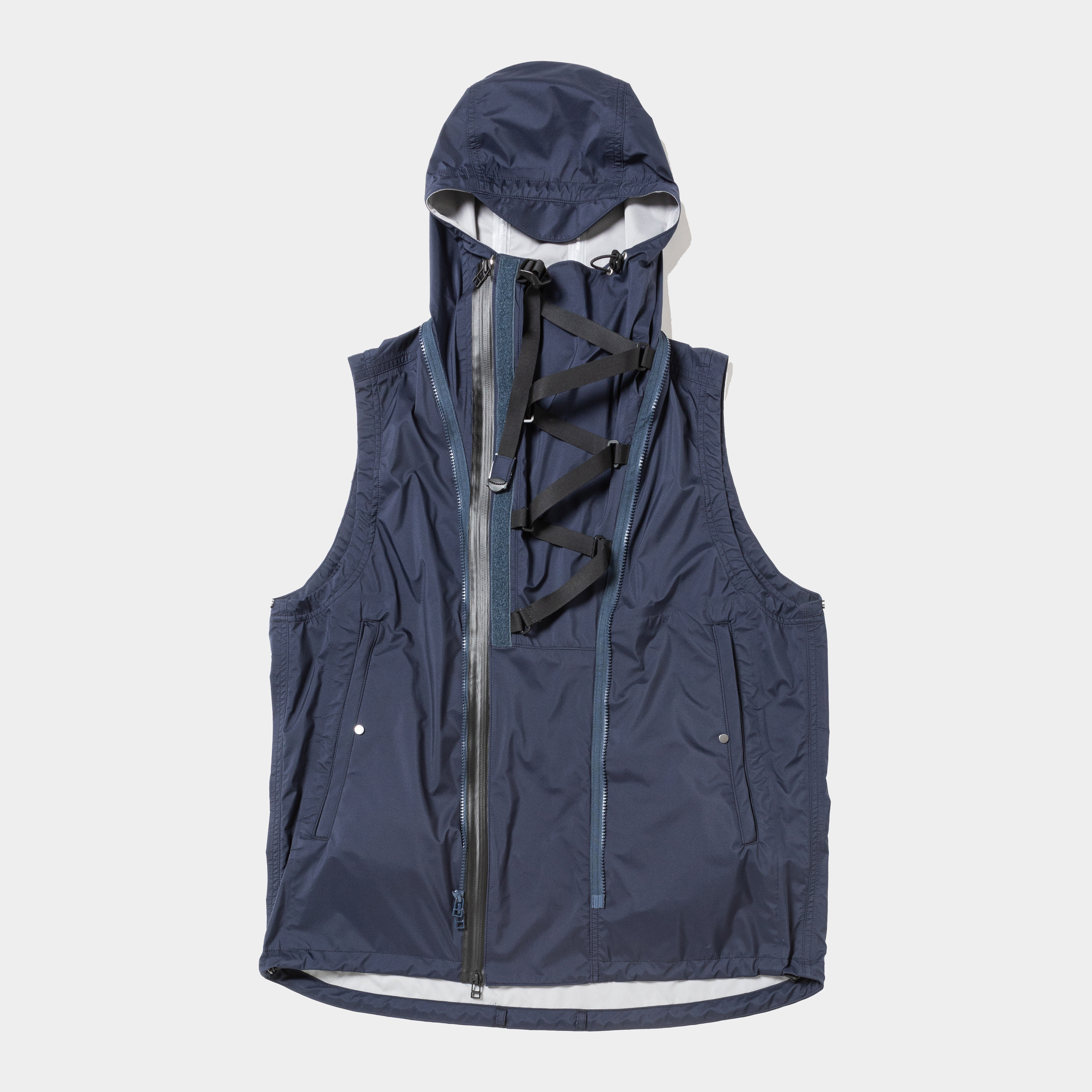 Air Circulation System Rain Jacket/Ink Blue