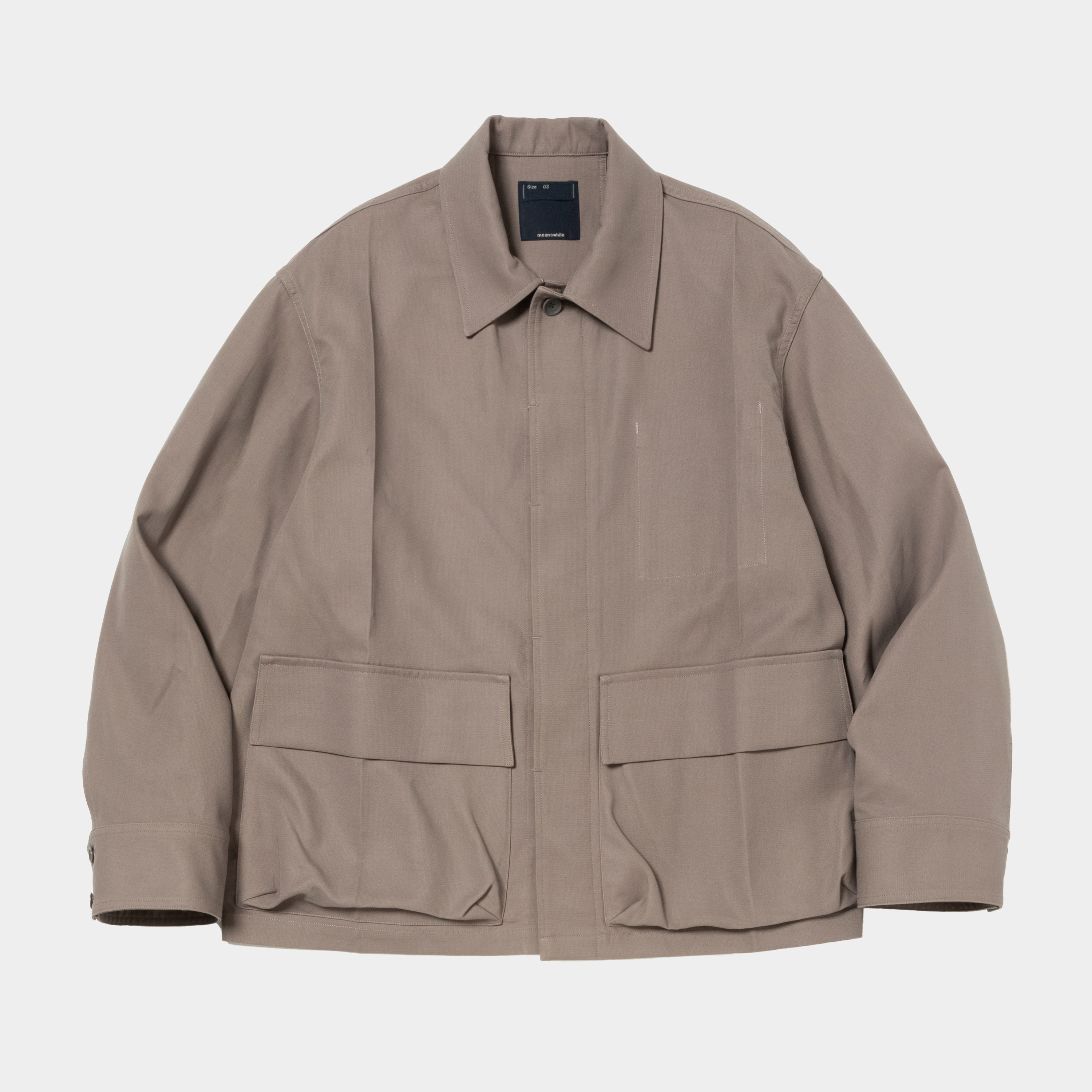 Fade Crease Coverall/Grey