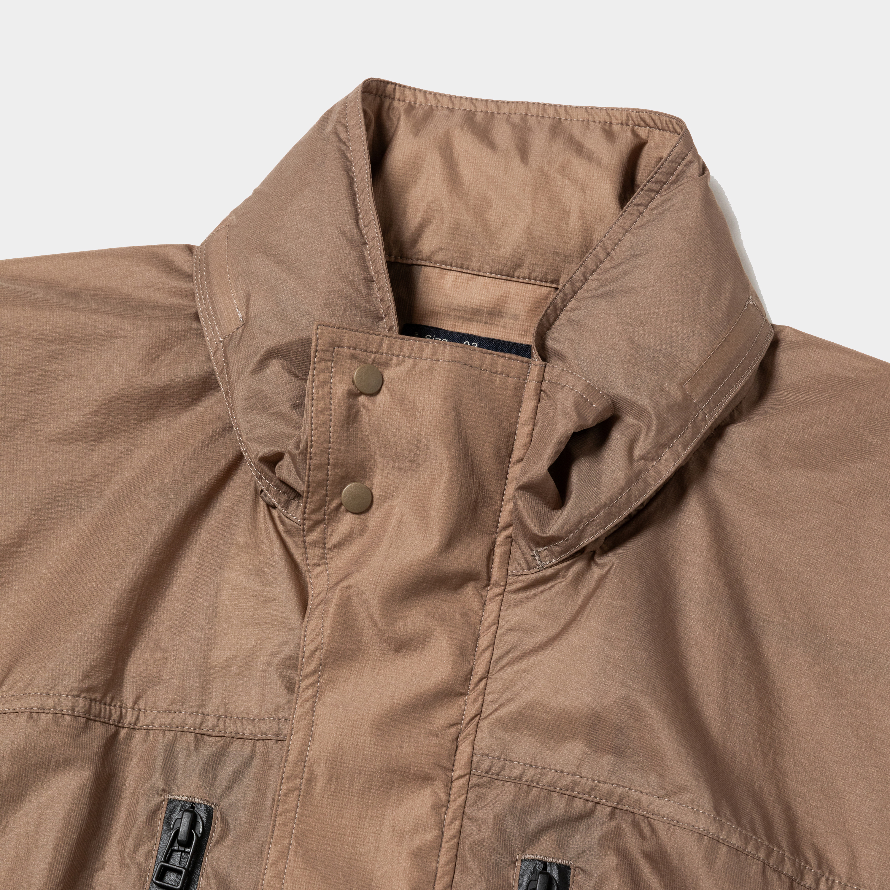 Airy Nylon Wind JKT/Ram Umber