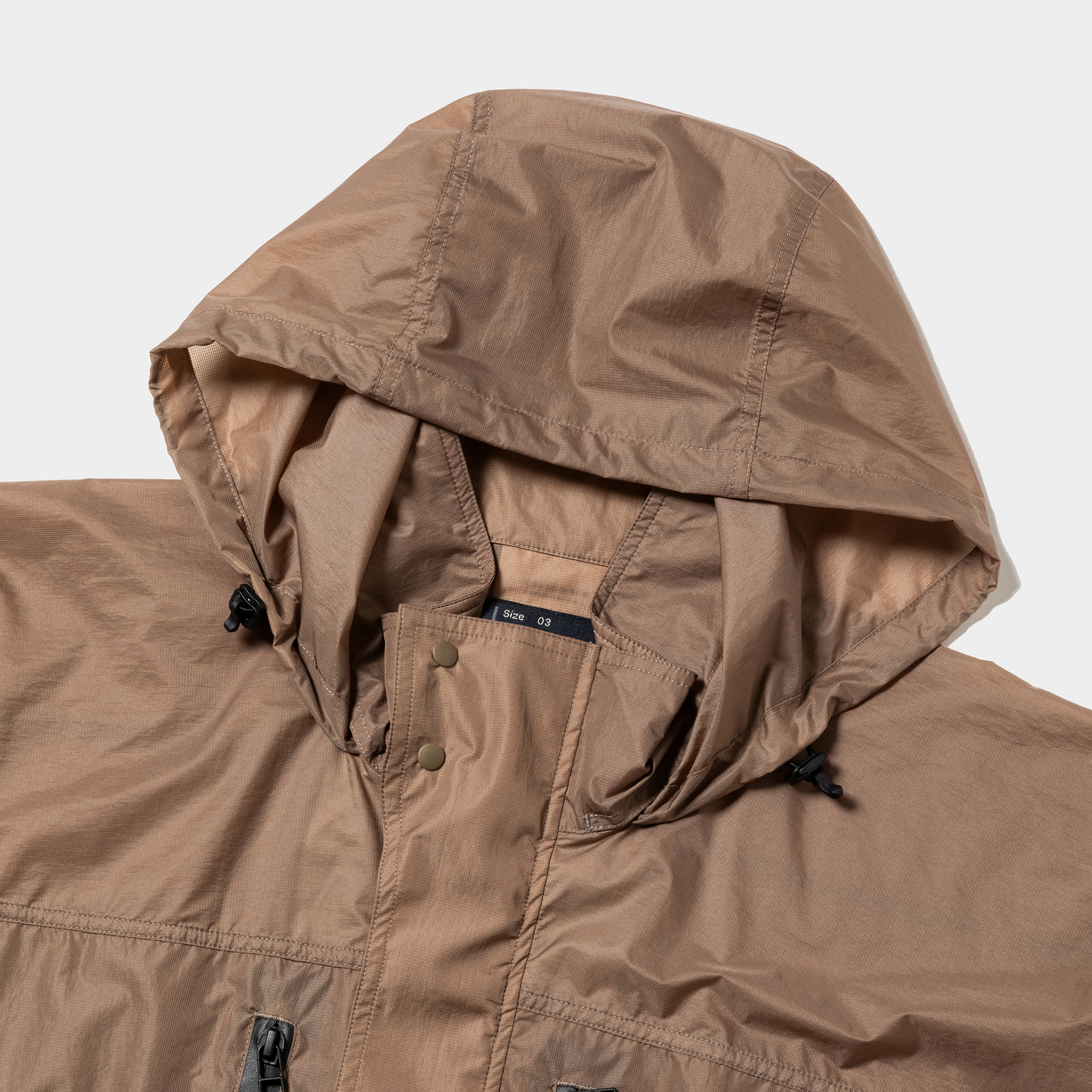 Airy Nylon Wind JKT/Ram Umber