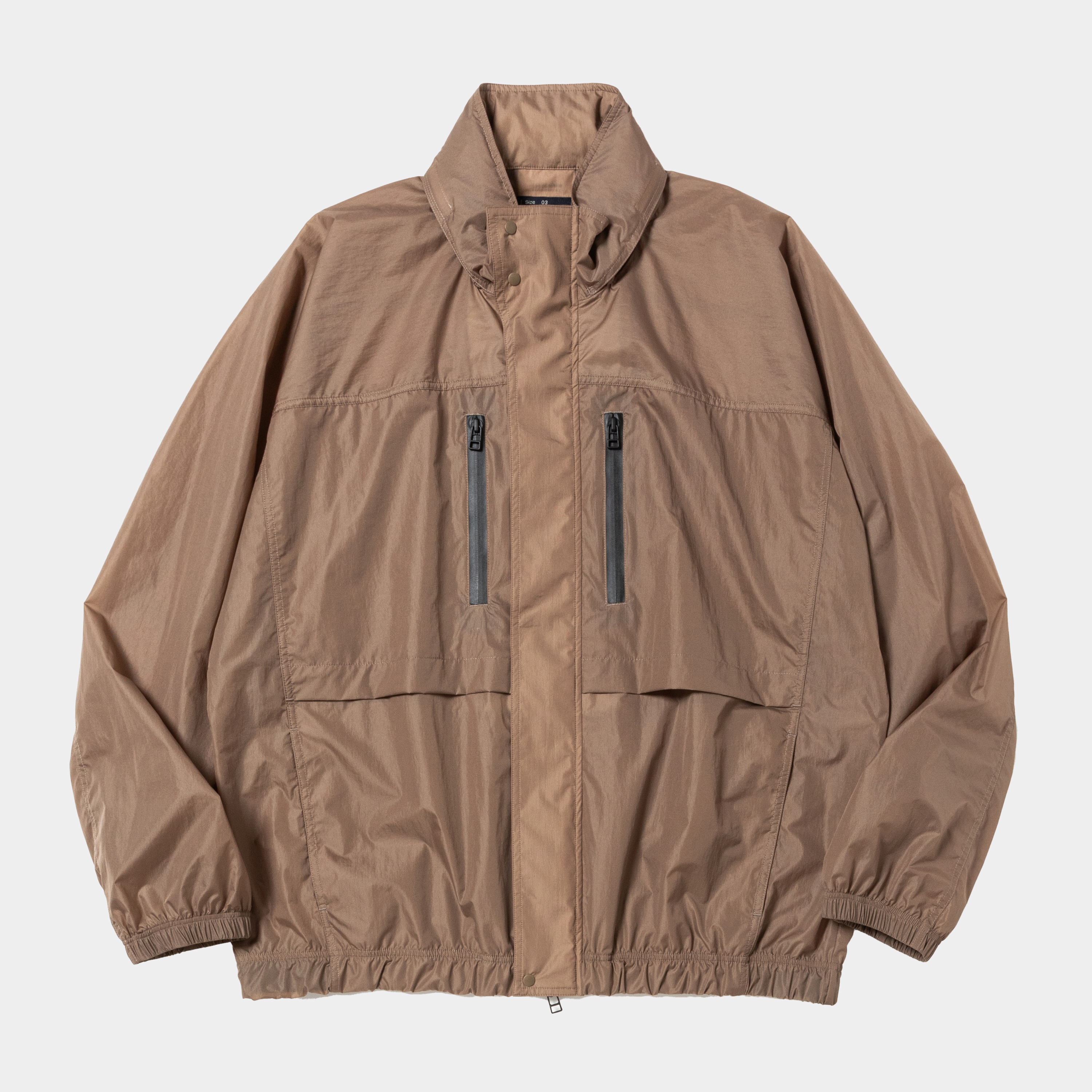 Airy Nylon Wind JKT/Ram Umber