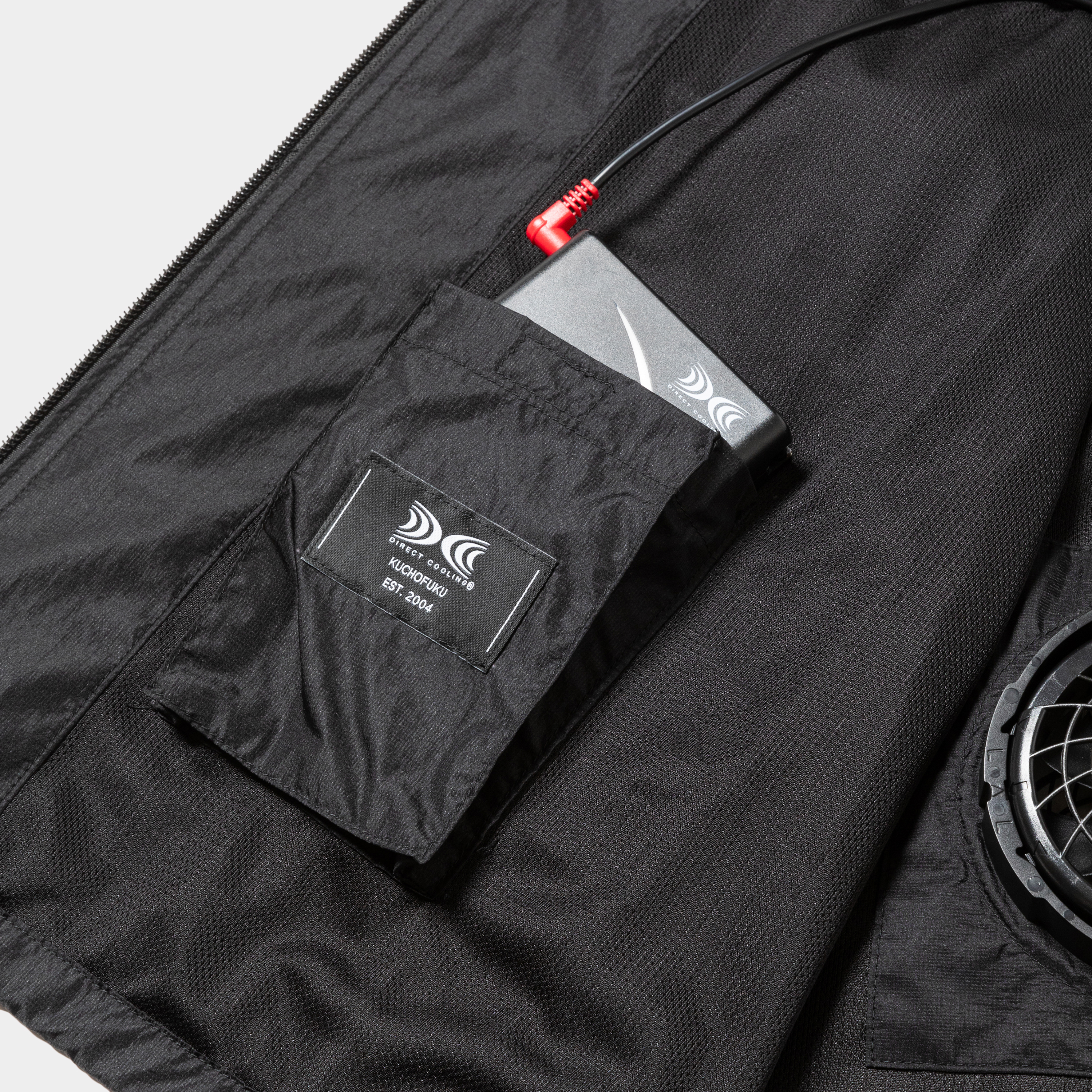 Air Circulation System Wind Vest/Off Black