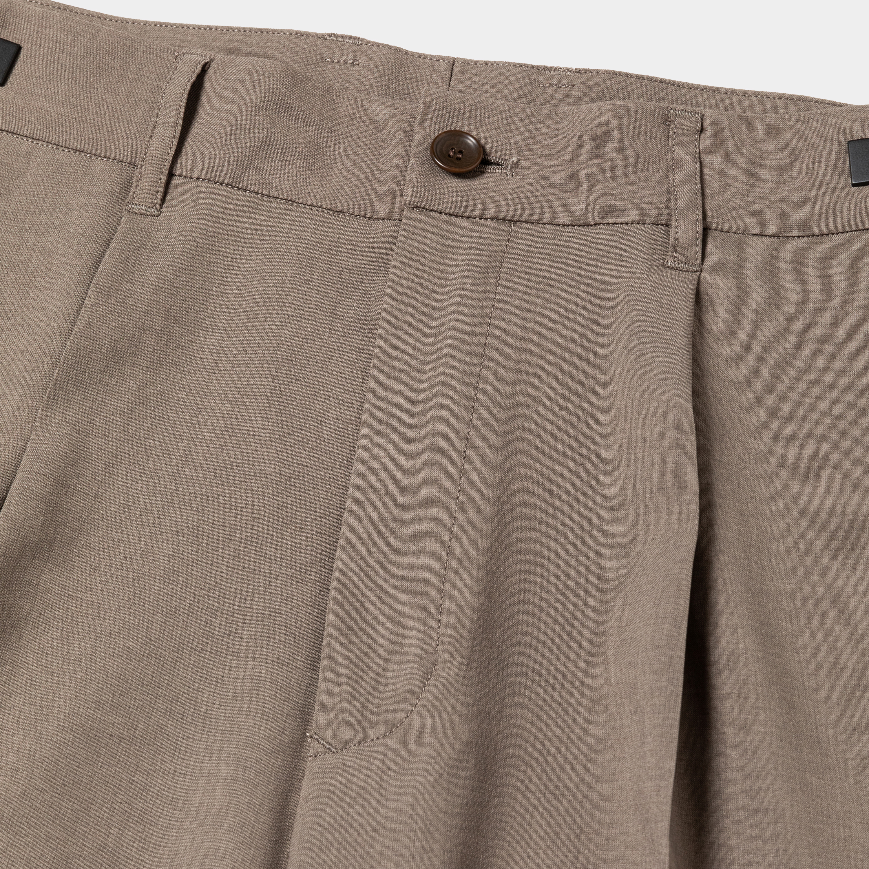 Adjustable Basic Slacks/Raw Umber