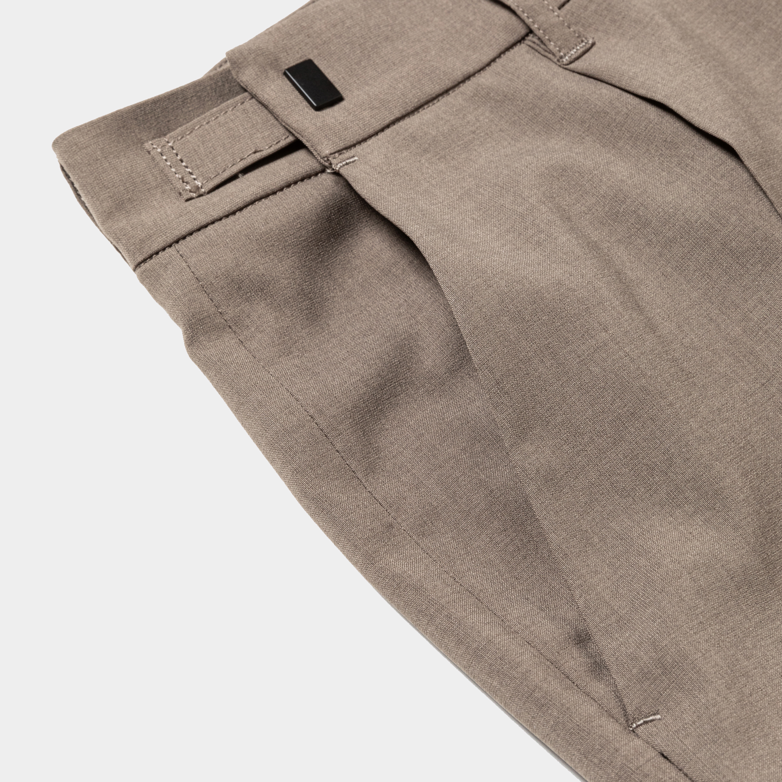 Adjustable Basic Slacks/Raw Umber