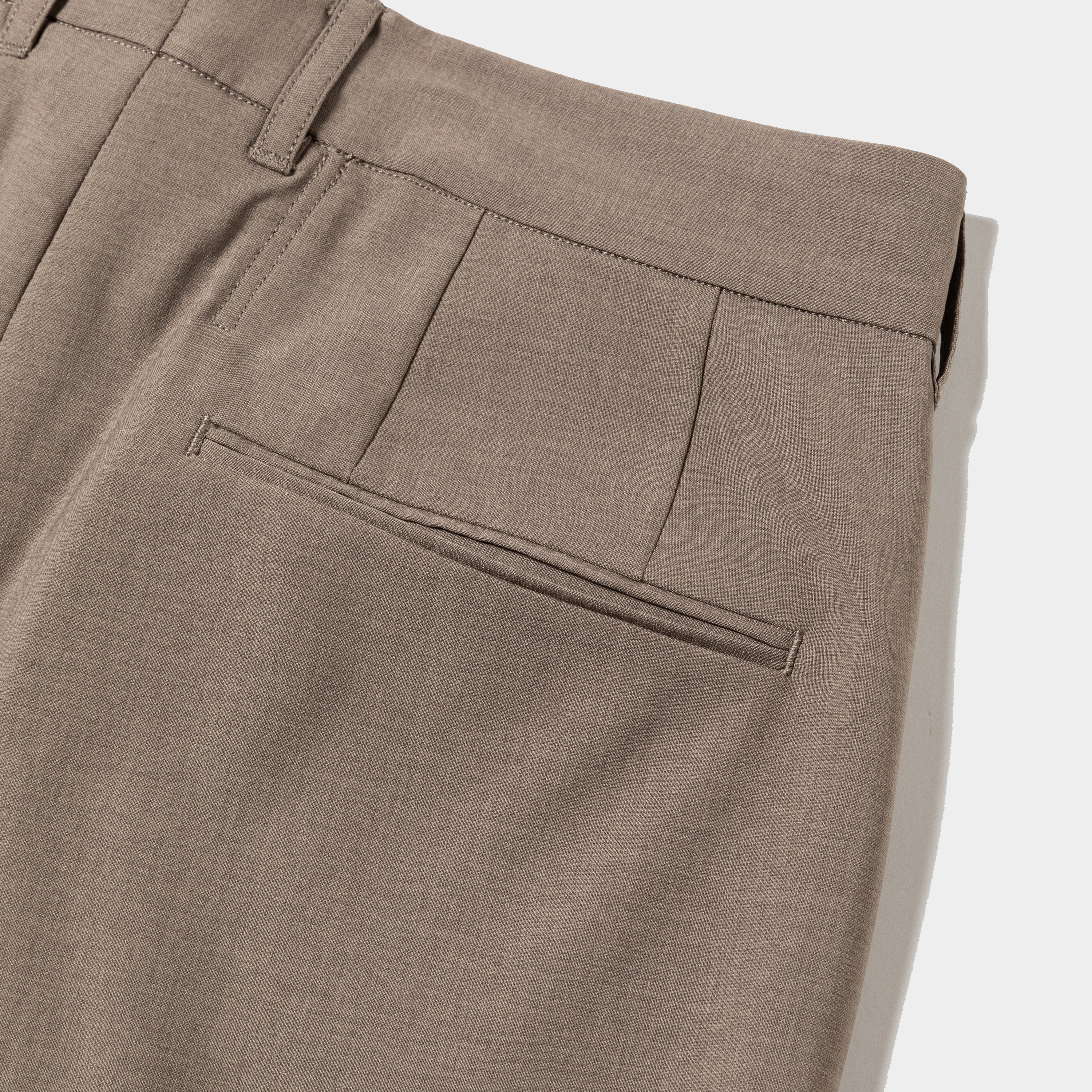 Adjustable Basic Slacks/Raw Umber