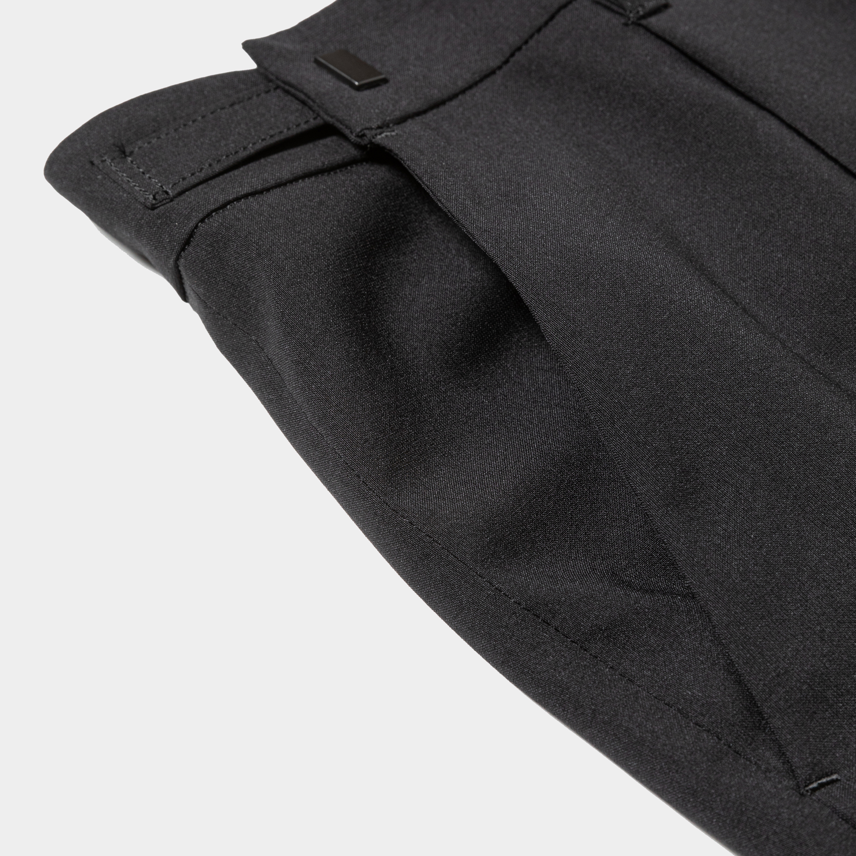 Adjustable Basic Slacks/Charcoal