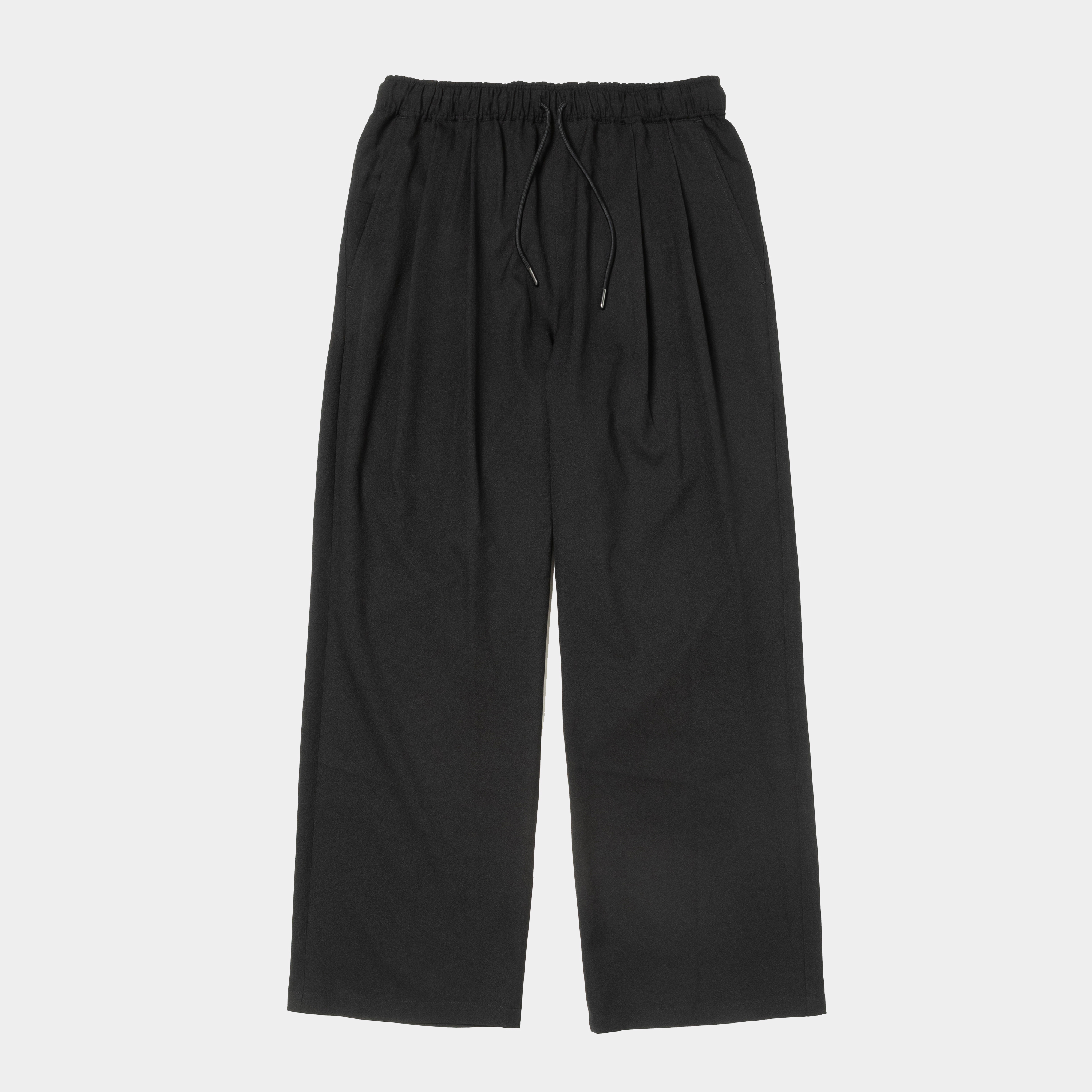 Breathable Wide Slacks/Off Black