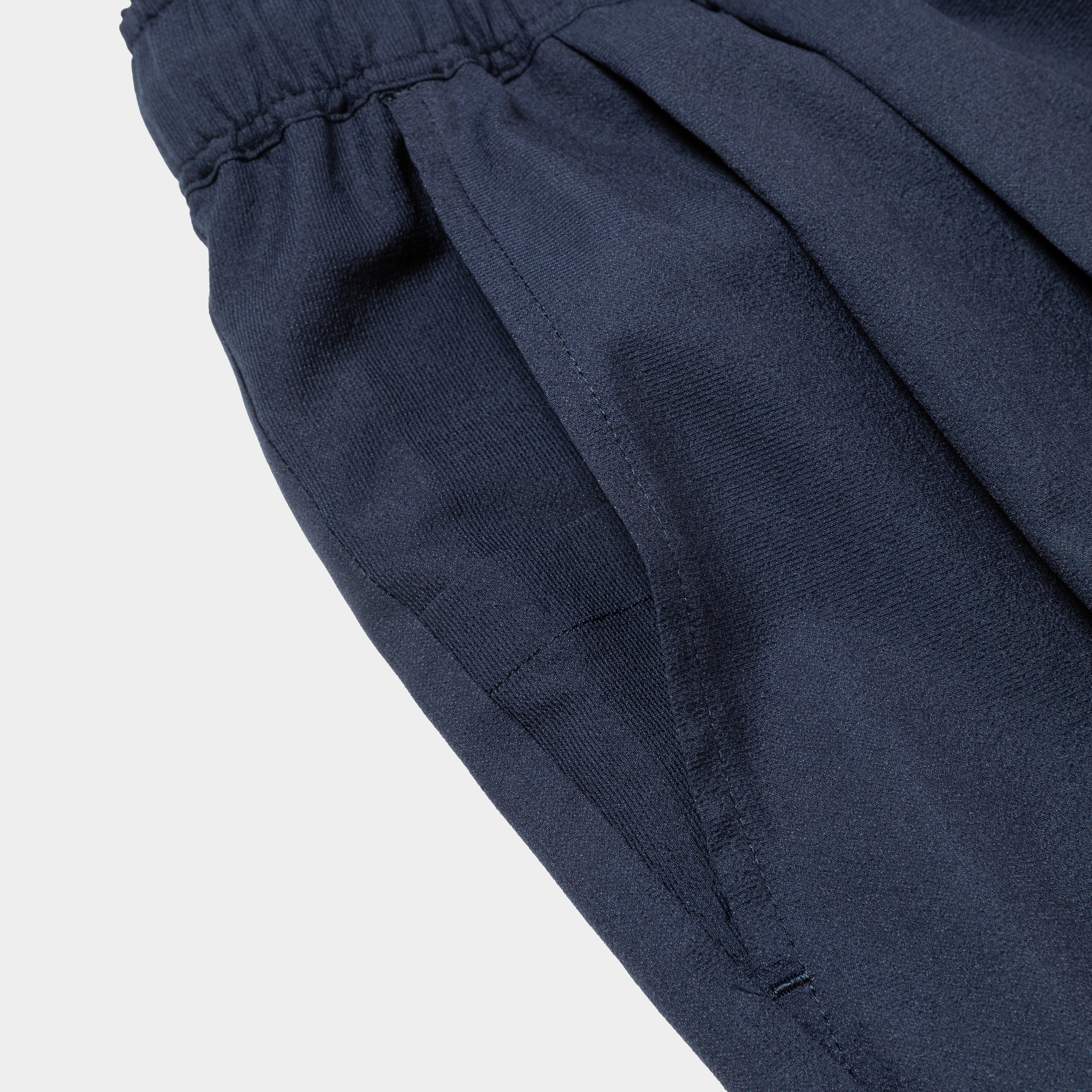 Breathable Wide Slacks/Navy